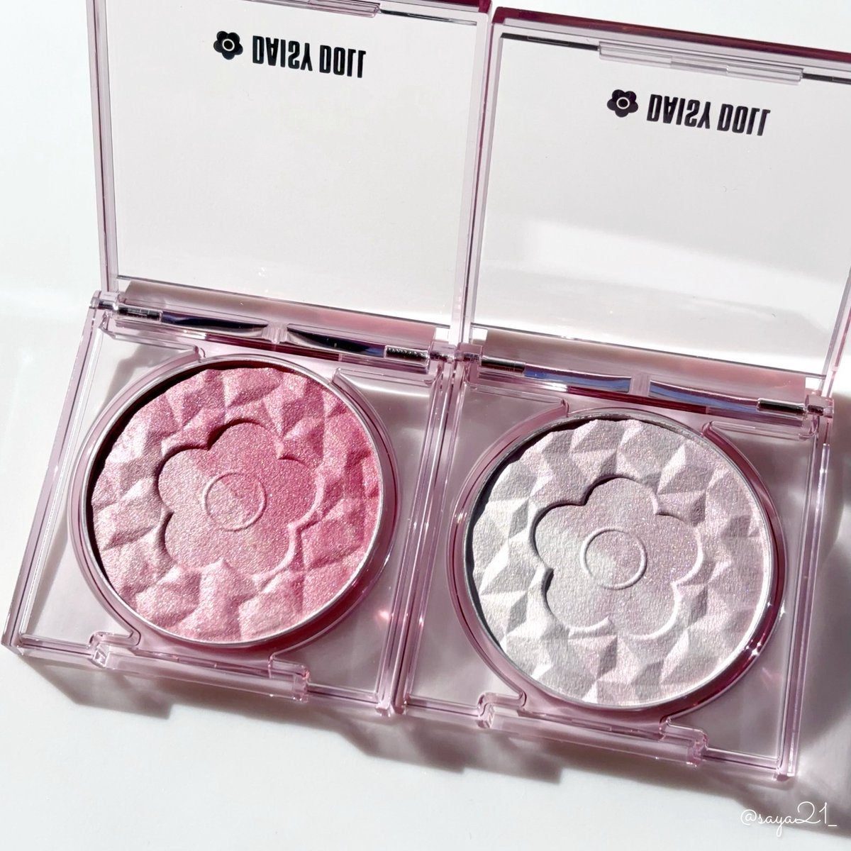 デイジードール パウダー ブラッシュ ブルーム/DAISY DOLL by MARY QUANT/パウダーチークを使ったクチコミ(2枚目)