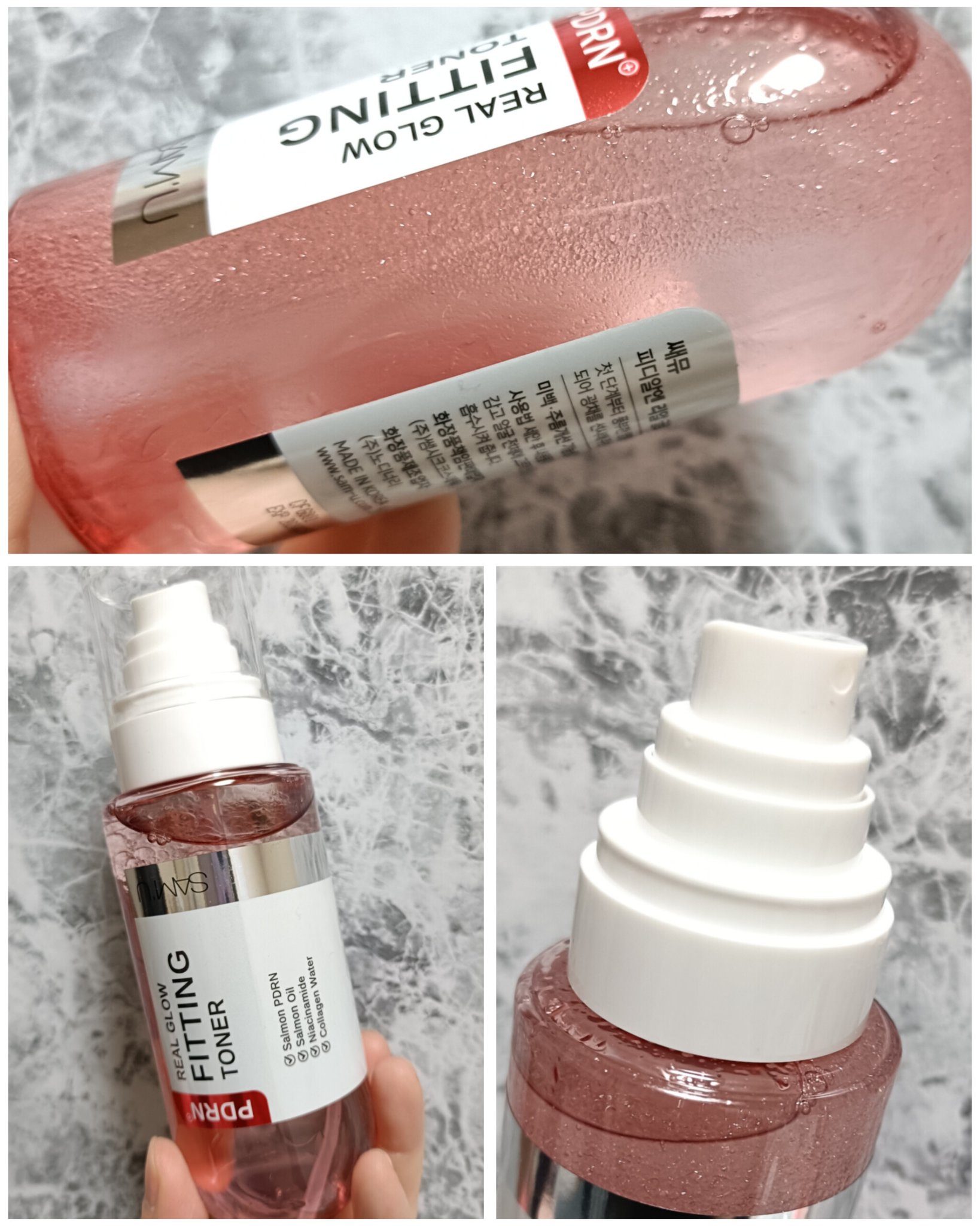 PDRNリアルグロウフィッティングトナー/SAM'U/ミスト状化粧水を使ったクチコミ（3枚目）