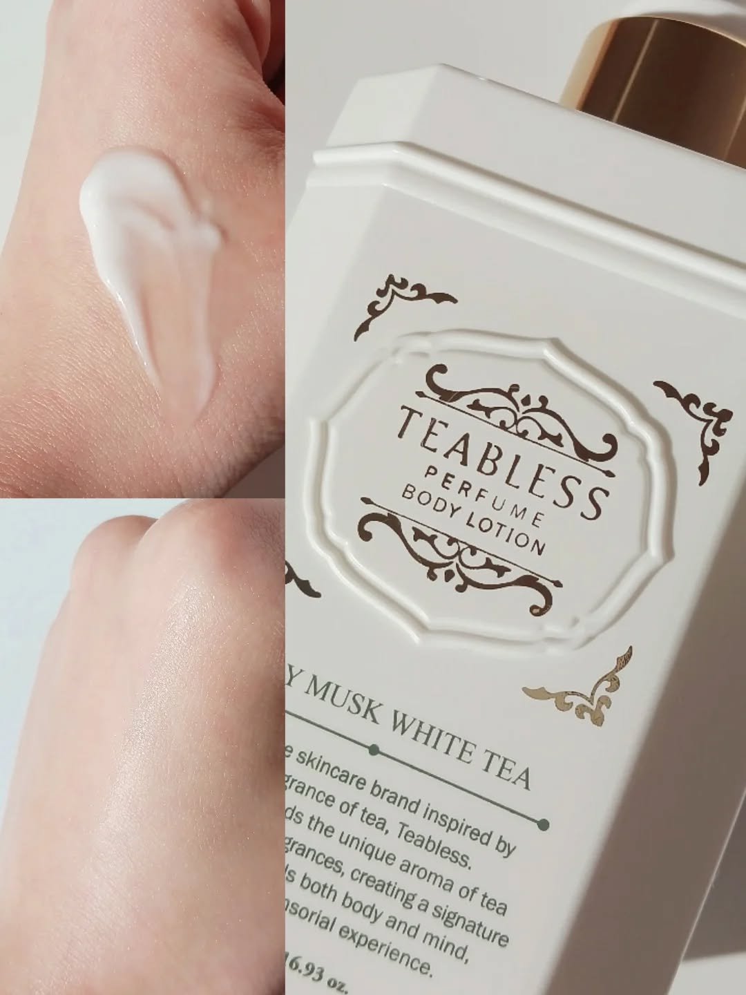 パフュームボディローション リリィムスクホワイトティー/TEABLESS/ボディローションを使ったクチコミ（2枚目）
