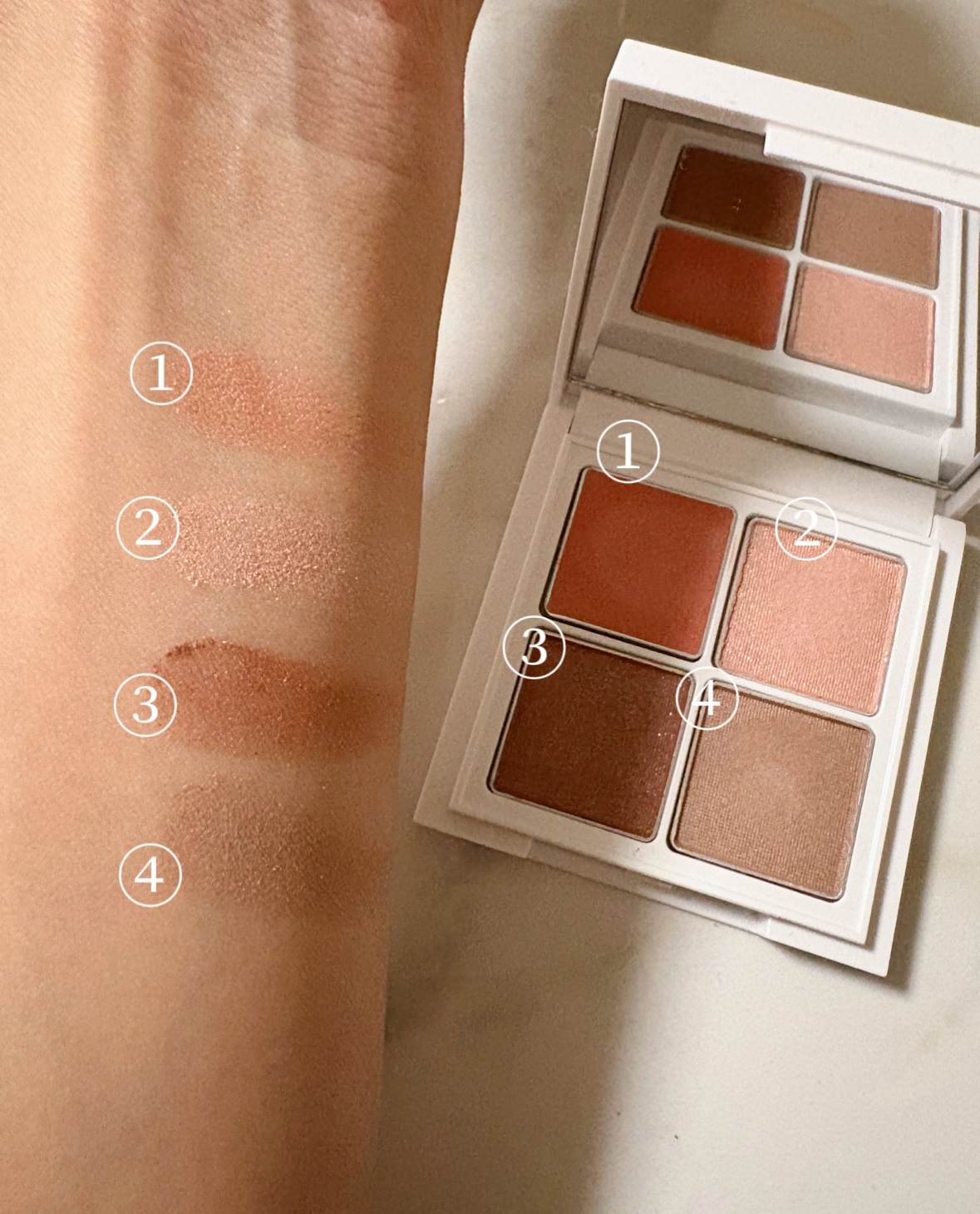 ミネラルマルチアイパレット/SUIKO HATSUCURE/マルチパレットを使ったクチコミ（3枚目）