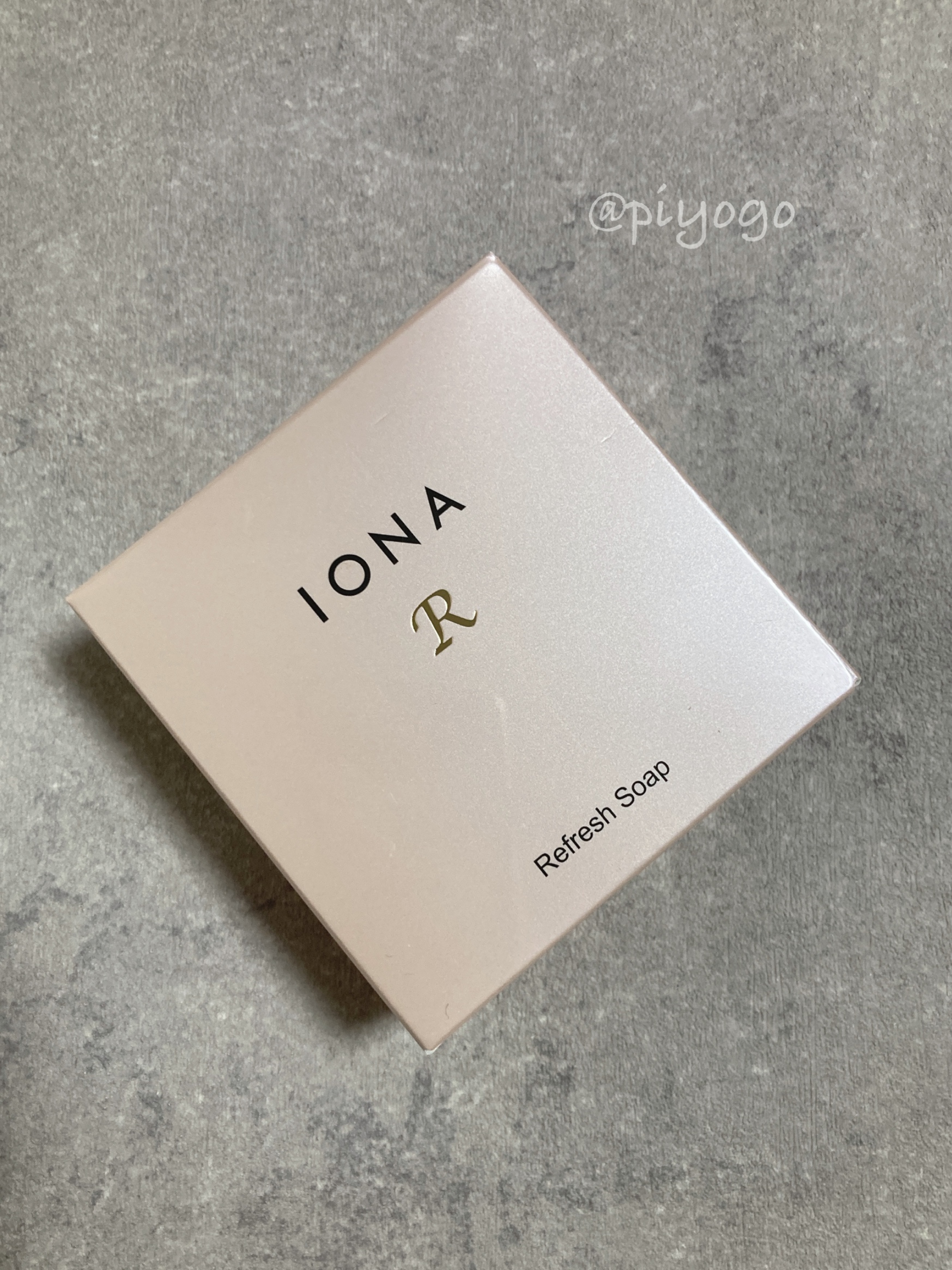 イオナR リフレッシュソープ/イオナR (イオナアール)/洗顔石鹸を使ったクチコミ（1枚目）