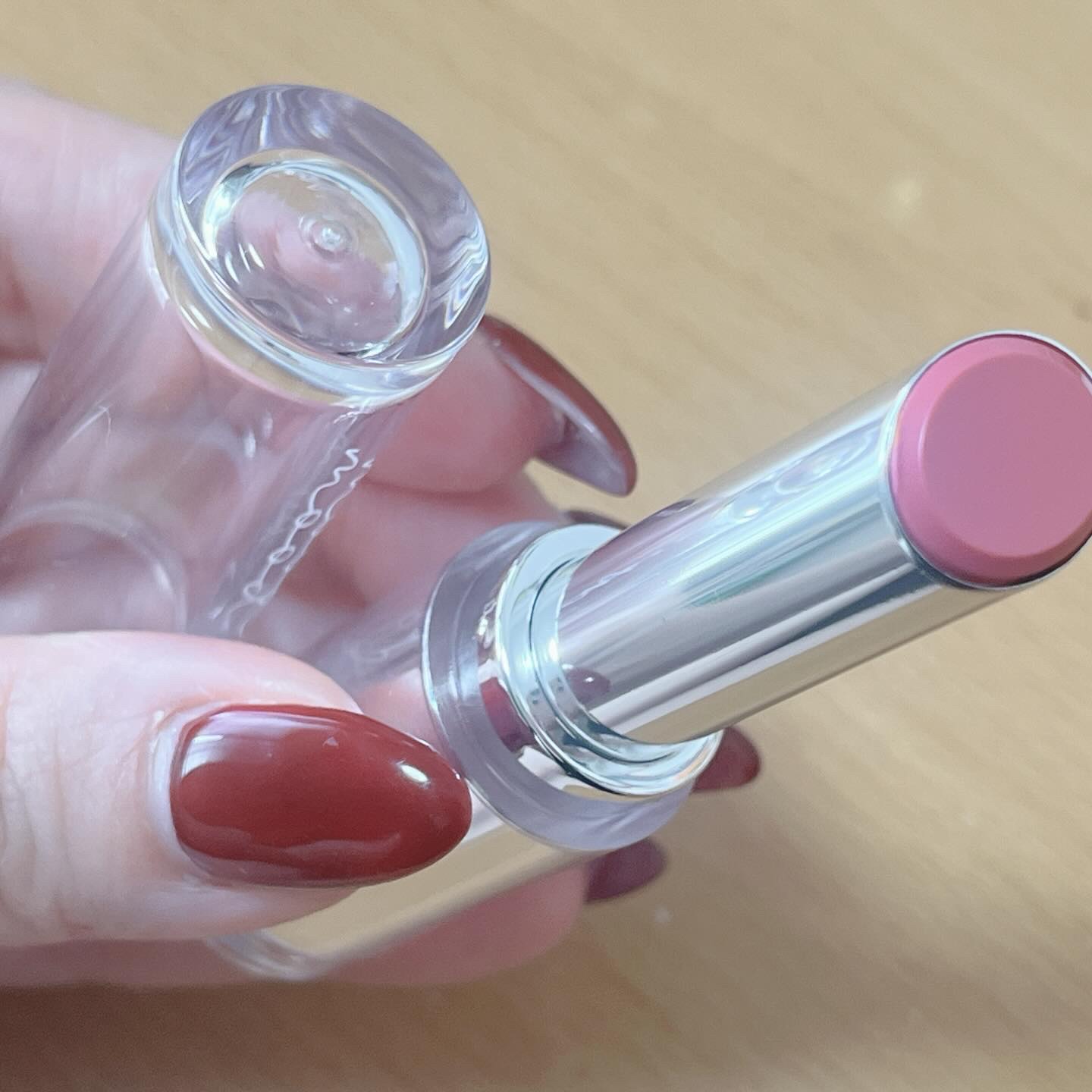 インク ムード グロイ バーム/PERIPERA/口紅を使ったクチコミ（2枚目）