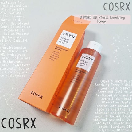 5 PDRN B5 バイタル スージング トナー/COSRX/化粧水を使ったクチコミ(1枚目)