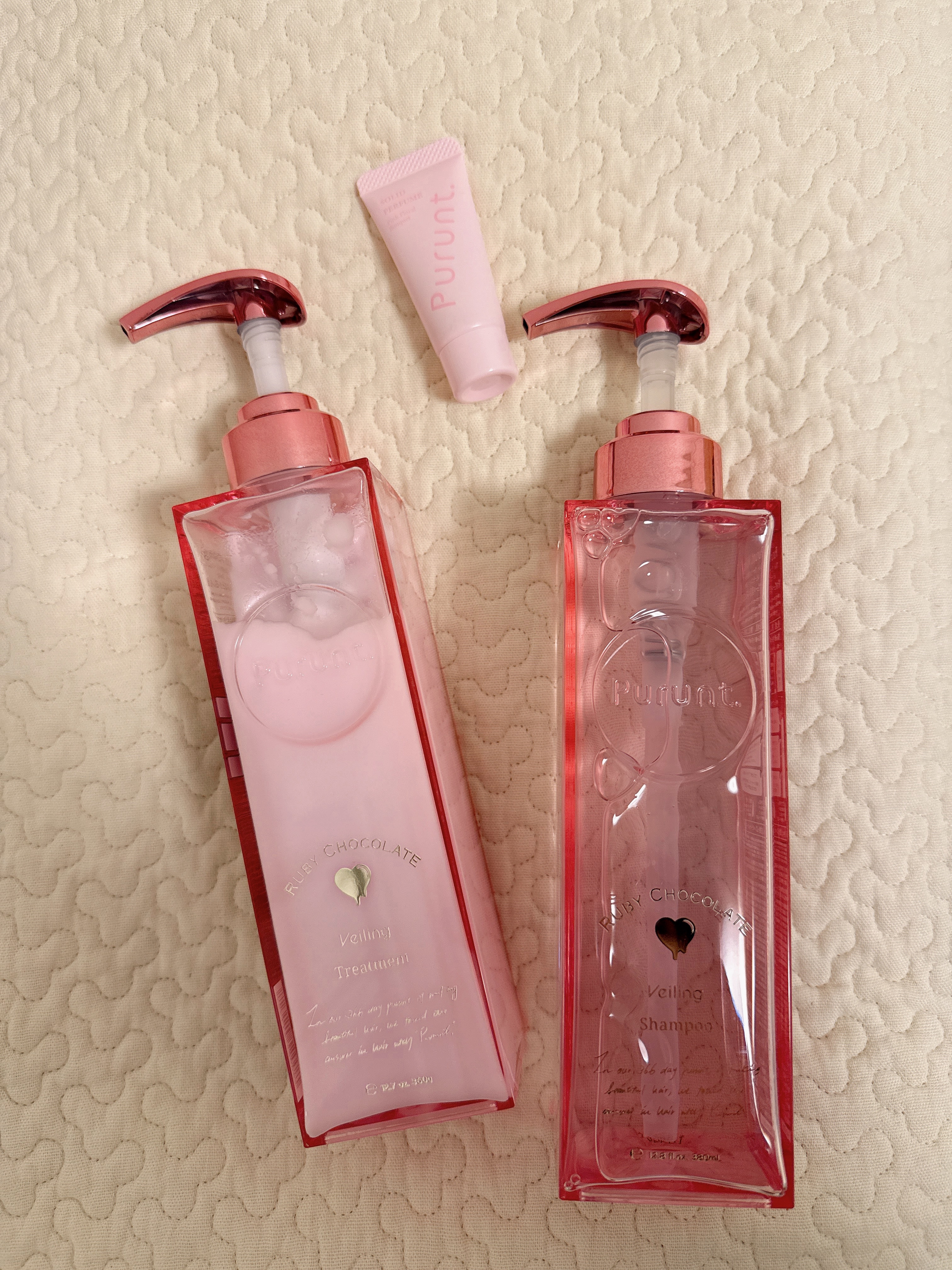 プルント　ヴェーリング　ペアセット　ルビーチョコレート/Purunt./シャンプー・コンディショナーを使ったクチコミ（1枚目）