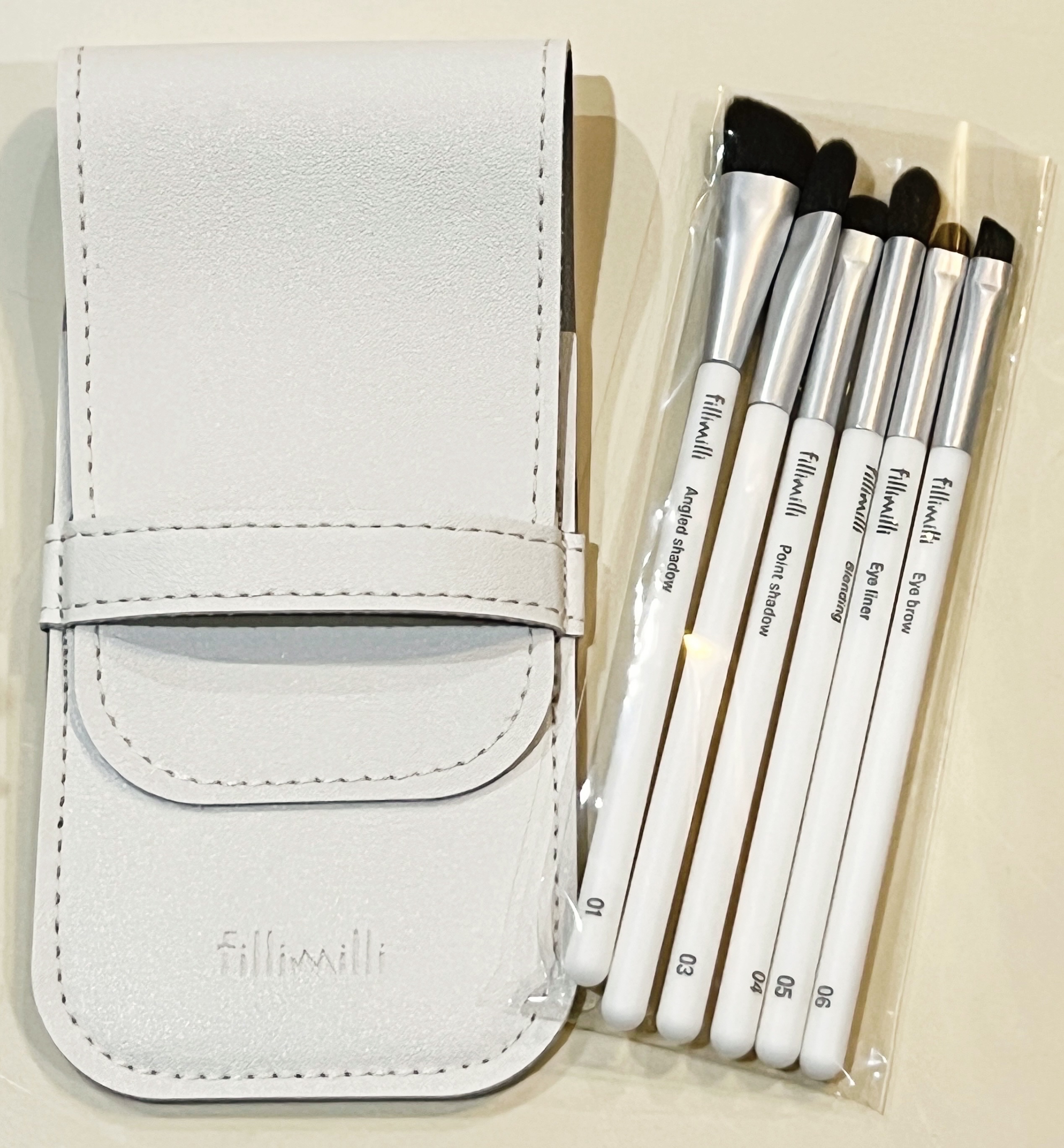 fillimilli アイメイクブラシセット/fillimilli/メイクブラシを使ったクチコミ（1枚目）