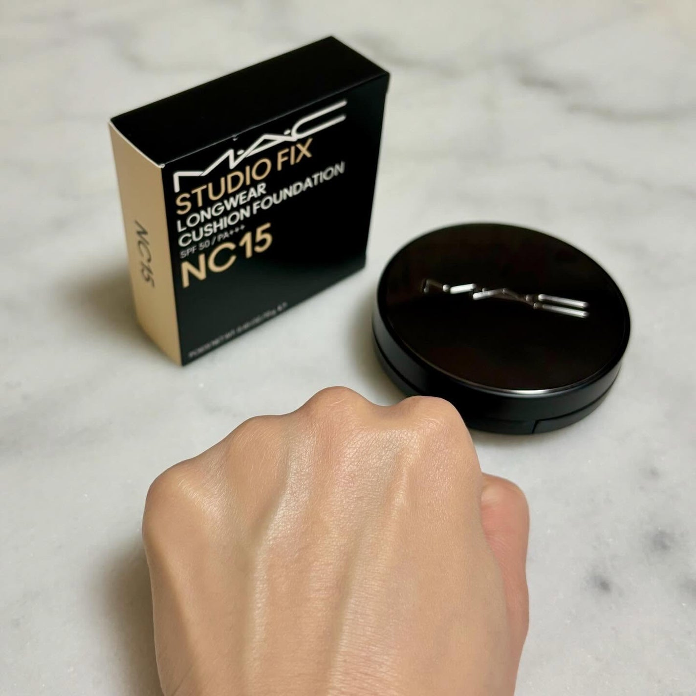 スタジオ フィックス ロングウエア クッション ファンデーション SPF 50/M・A・C/クッションファンデーションを使ったクチコミ(5枚目)