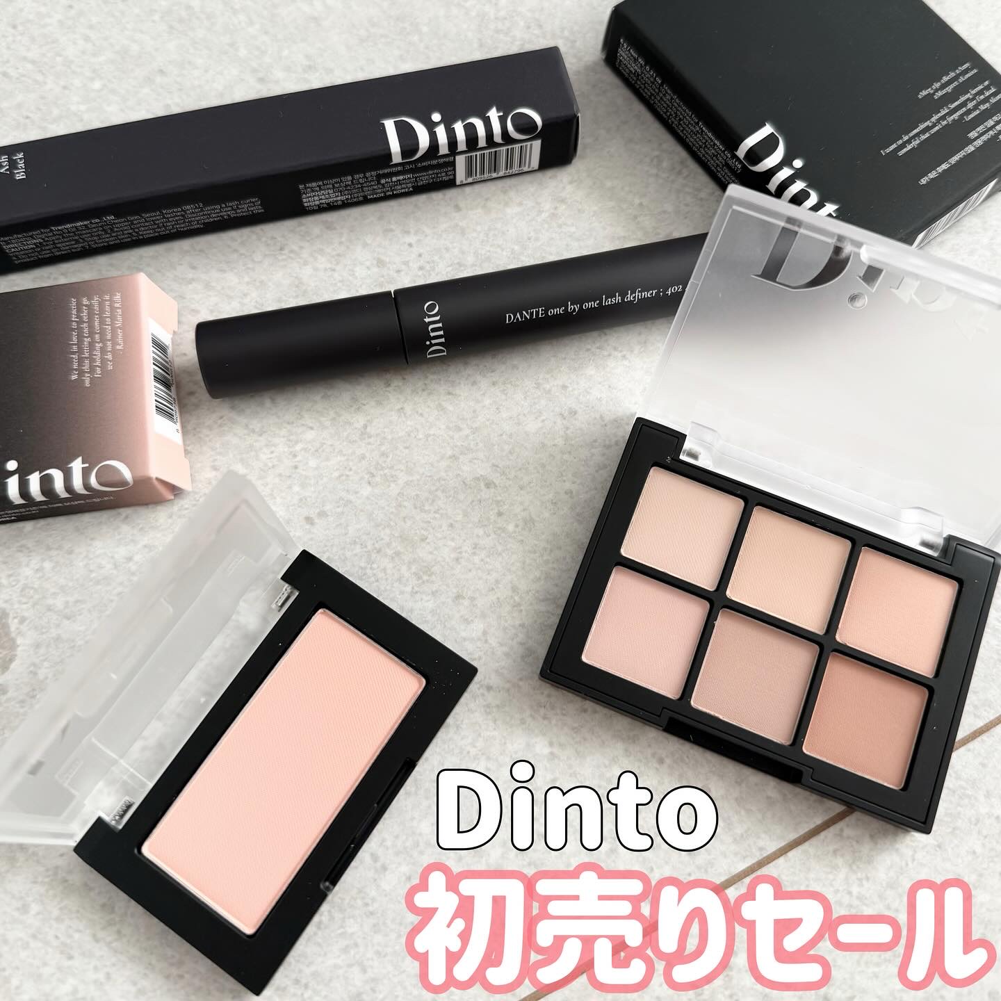 ブラーフィニシュシャドウパレット/Dinto/アイシャドウパレットを使ったクチコミ（1枚目）