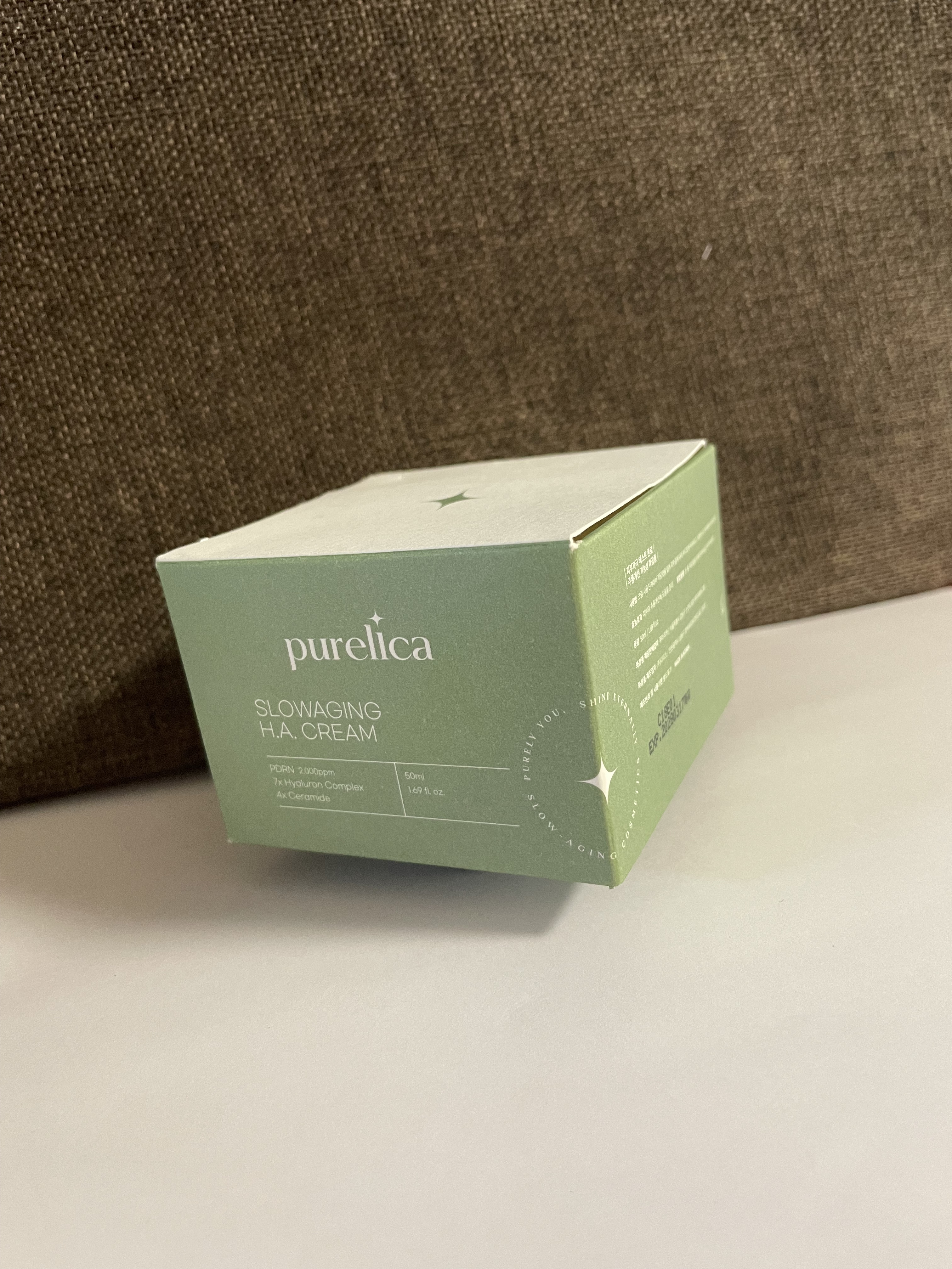 スローエイジングH.A.クリーム/Purelica/フェイスクリームを使ったクチコミ（1枚目）