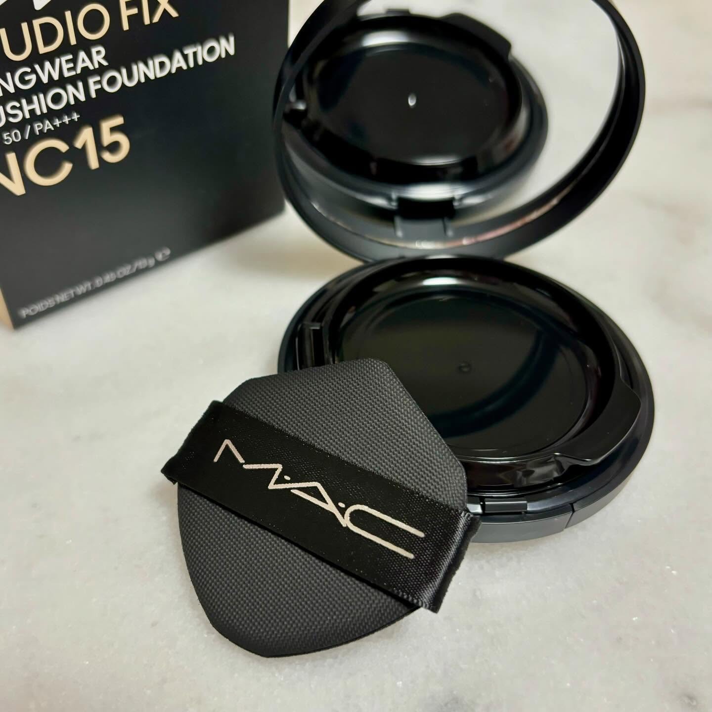 スタジオ フィックス ロングウエア クッション ファンデーション SPF 50/M・A・C/クッションファンデーションを使ったクチコミ（2枚目）