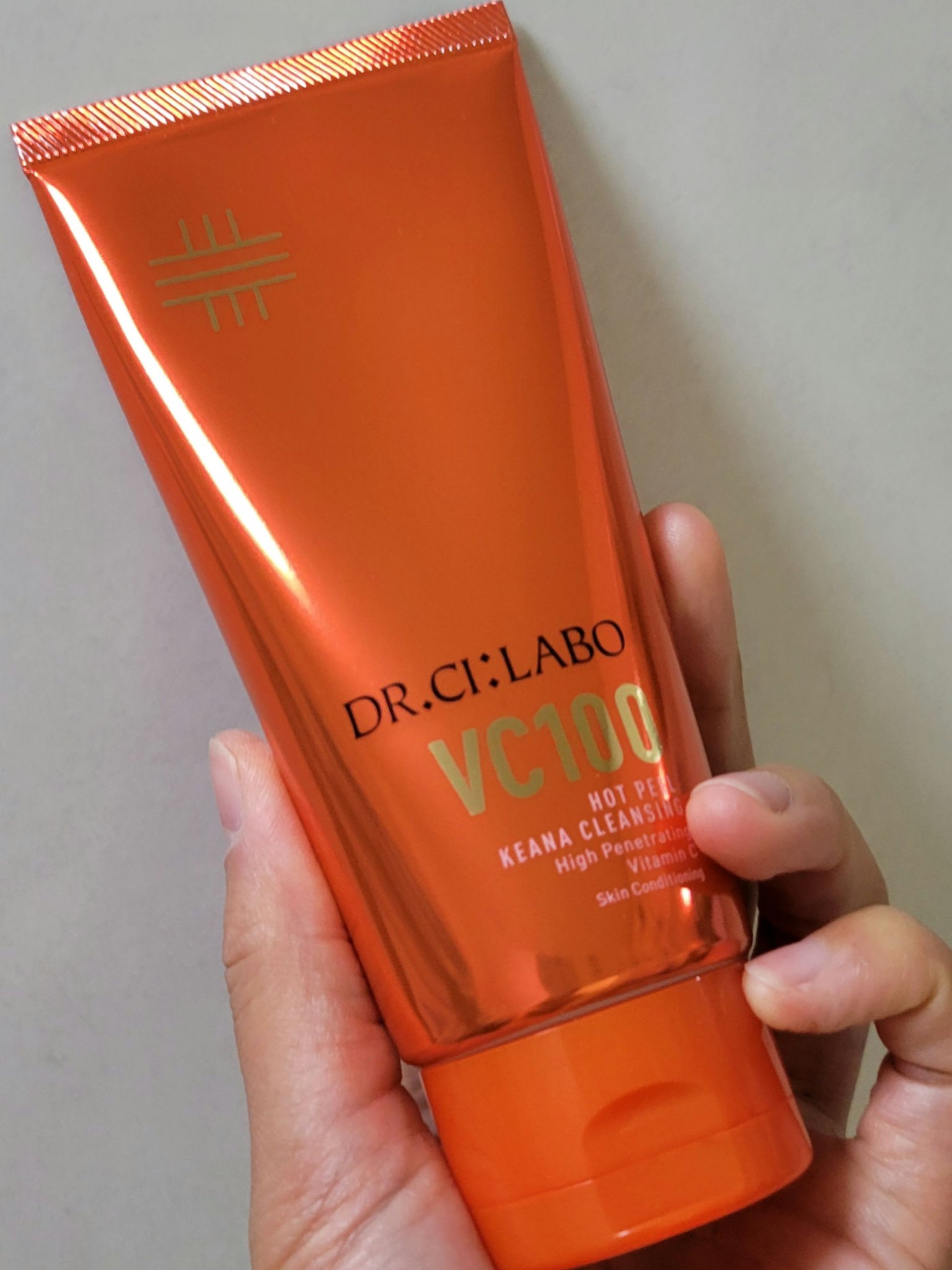 VC100ホットピールクレンジングゲルEX/ドクターシーラボⓇ/クレンジングジェルを使ったクチコミ（1枚目）
