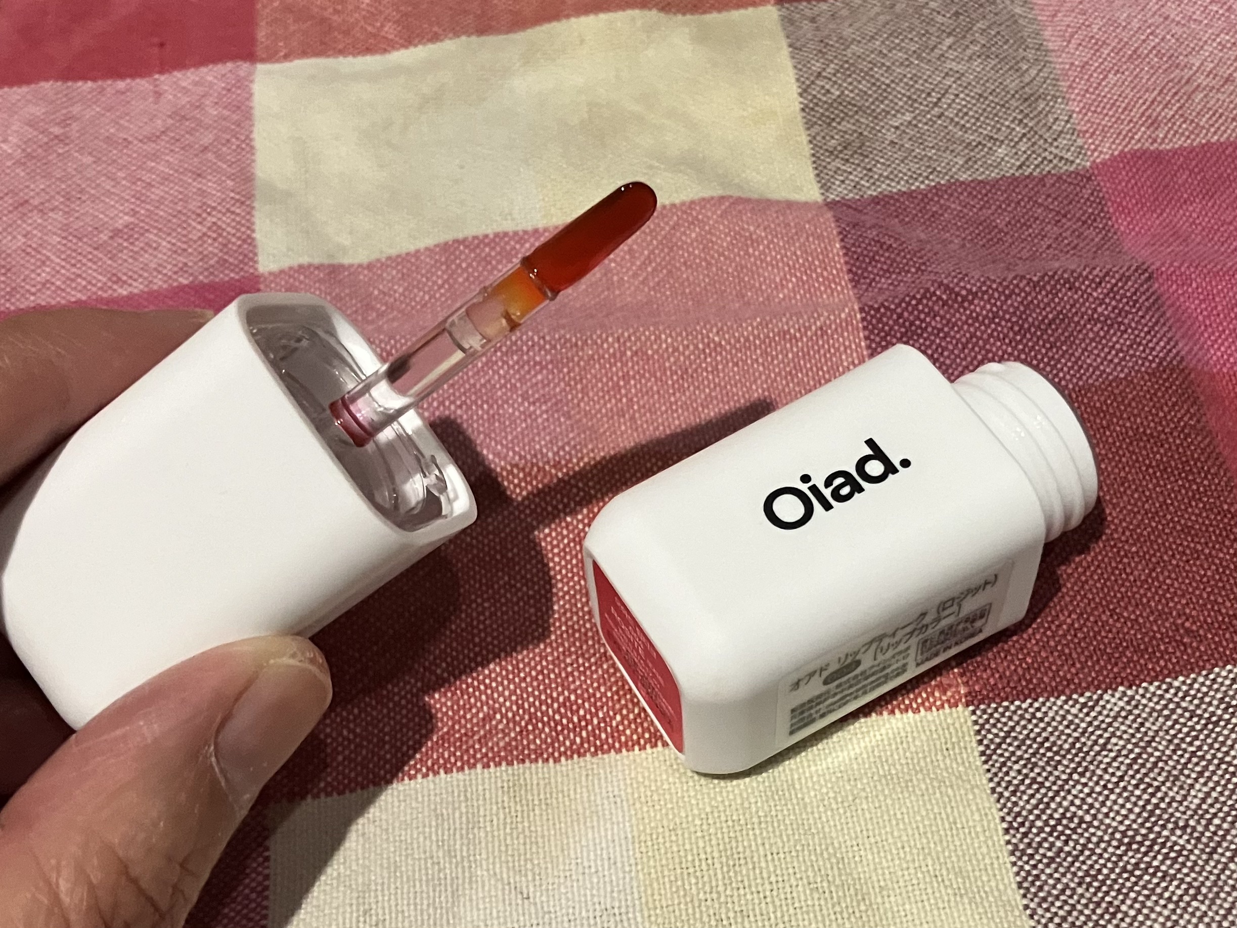 リップティーク/oiad/口紅を使ったクチコミ（3枚目）