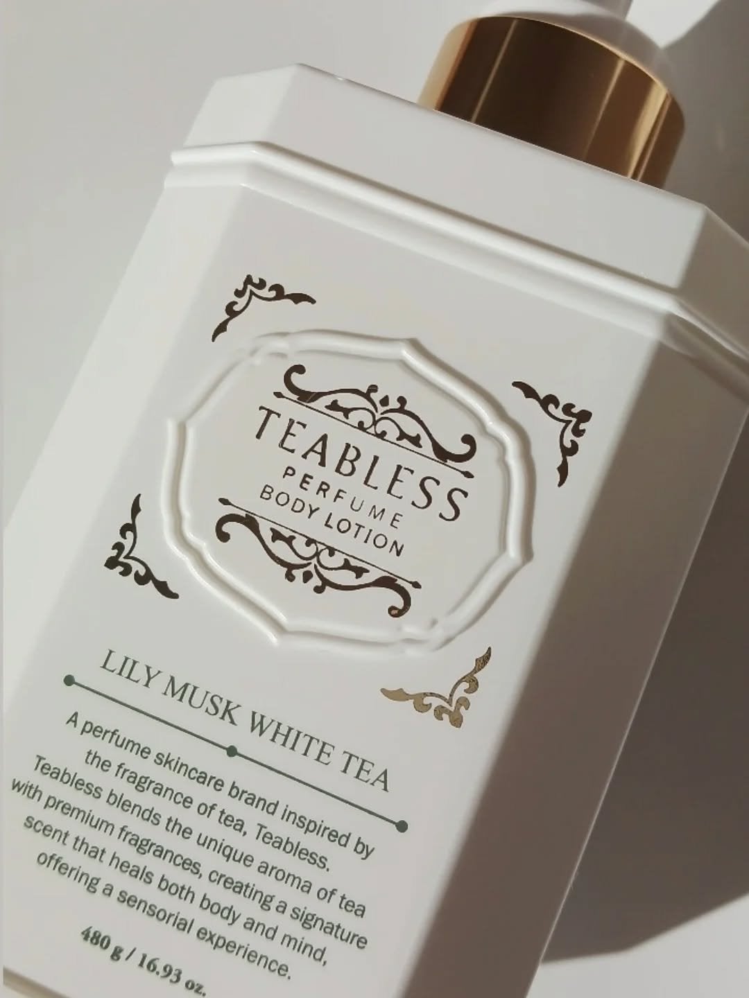パフュームボディローション リリィムスクホワイトティー/TEABLESS/ボディローションを使ったクチコミ(1枚目)