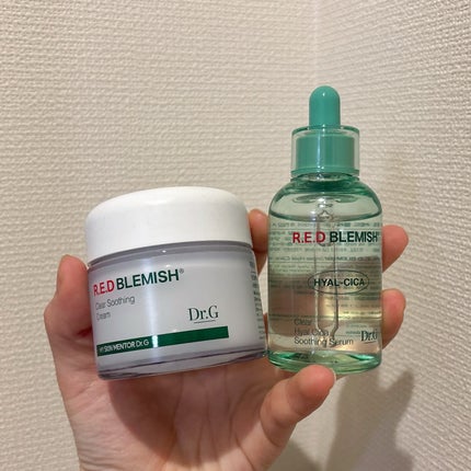 レッドブレミッシュ クリアヒアルシカスージングセラム セラム 50ml +クリーム15ml ミニセット/Dr.G/美容液の画像