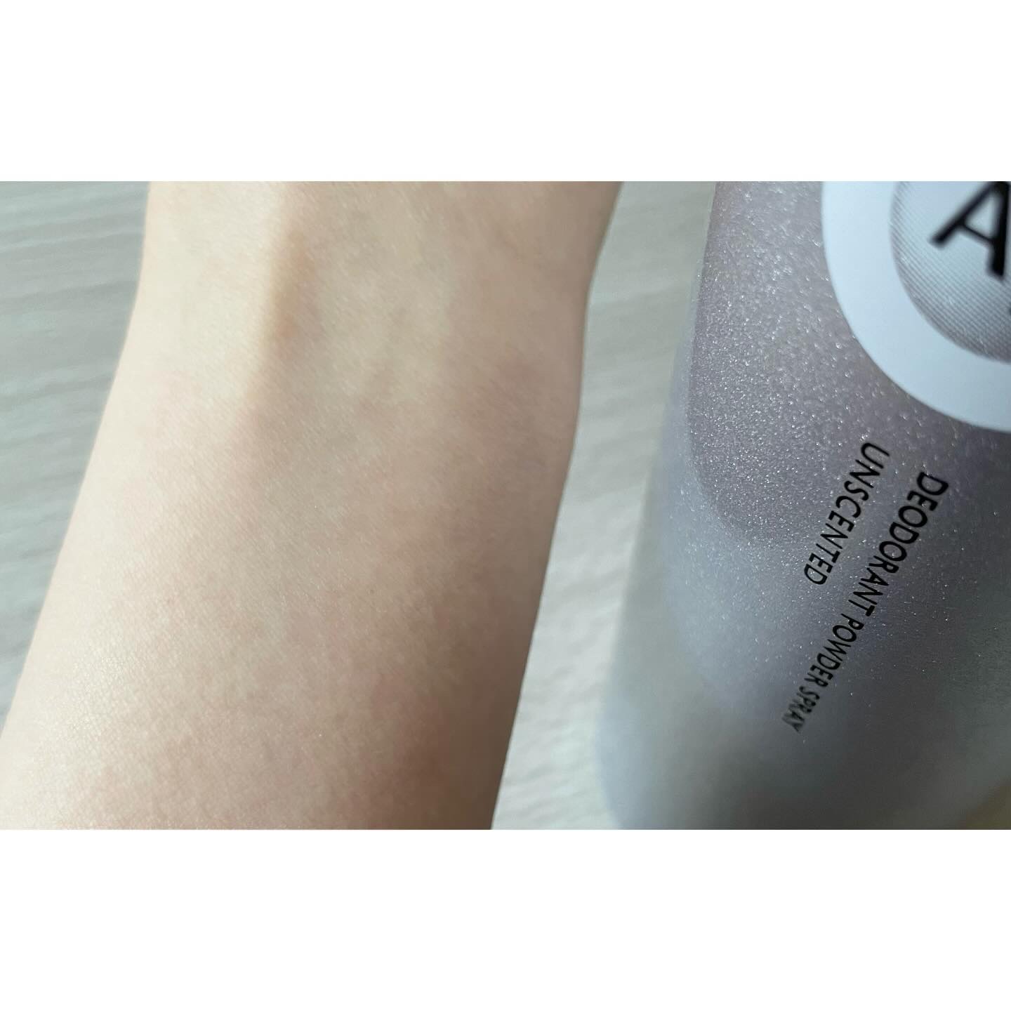 デオドラントスプレー（無香性）/エージーデオ24/デオドラント・制汗剤を使ったクチコミ（3枚目）