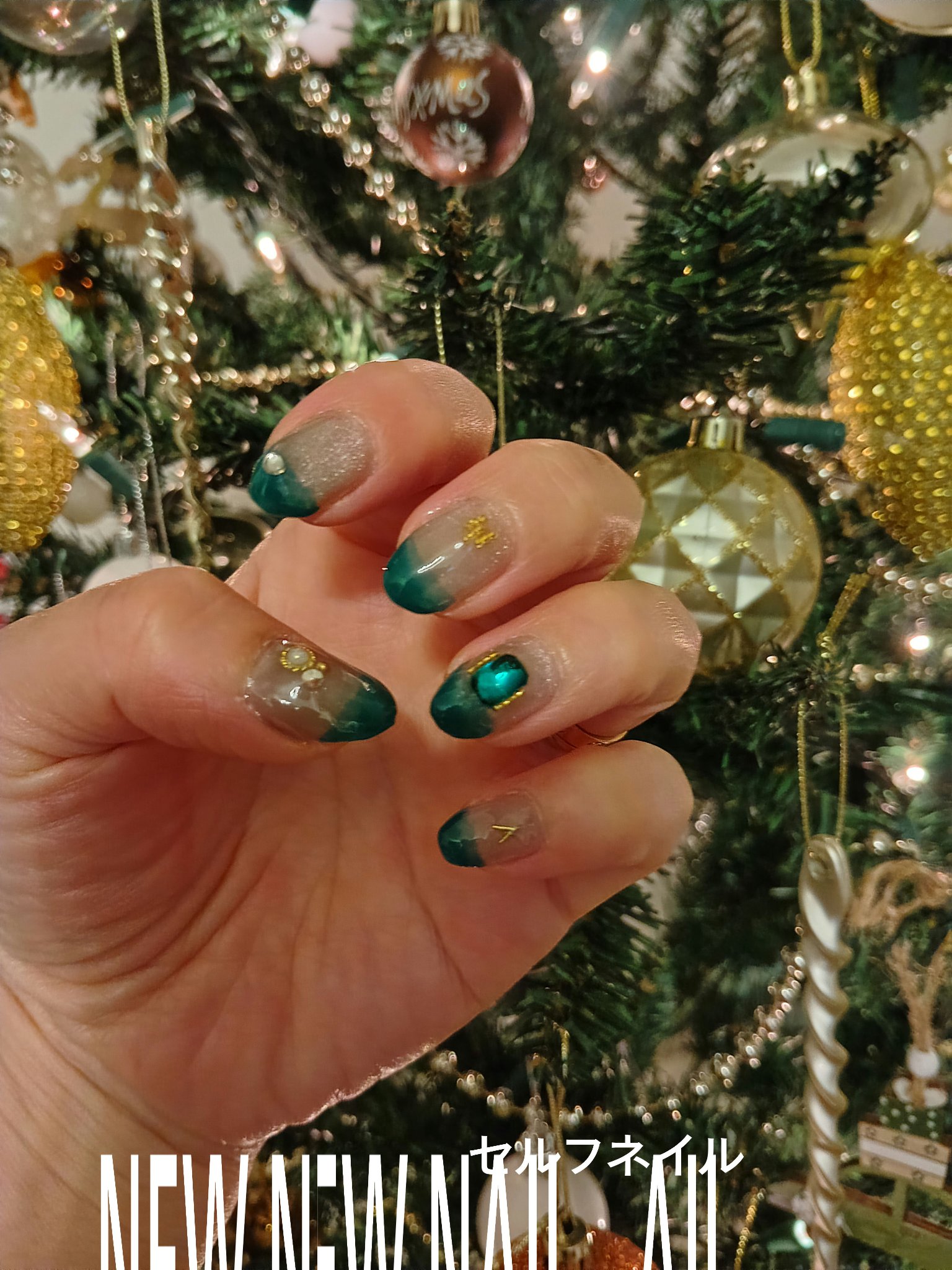 ジェルネイル（ライト対応）/セリア/ジェルネイルを使ったクチコミ（1枚目）