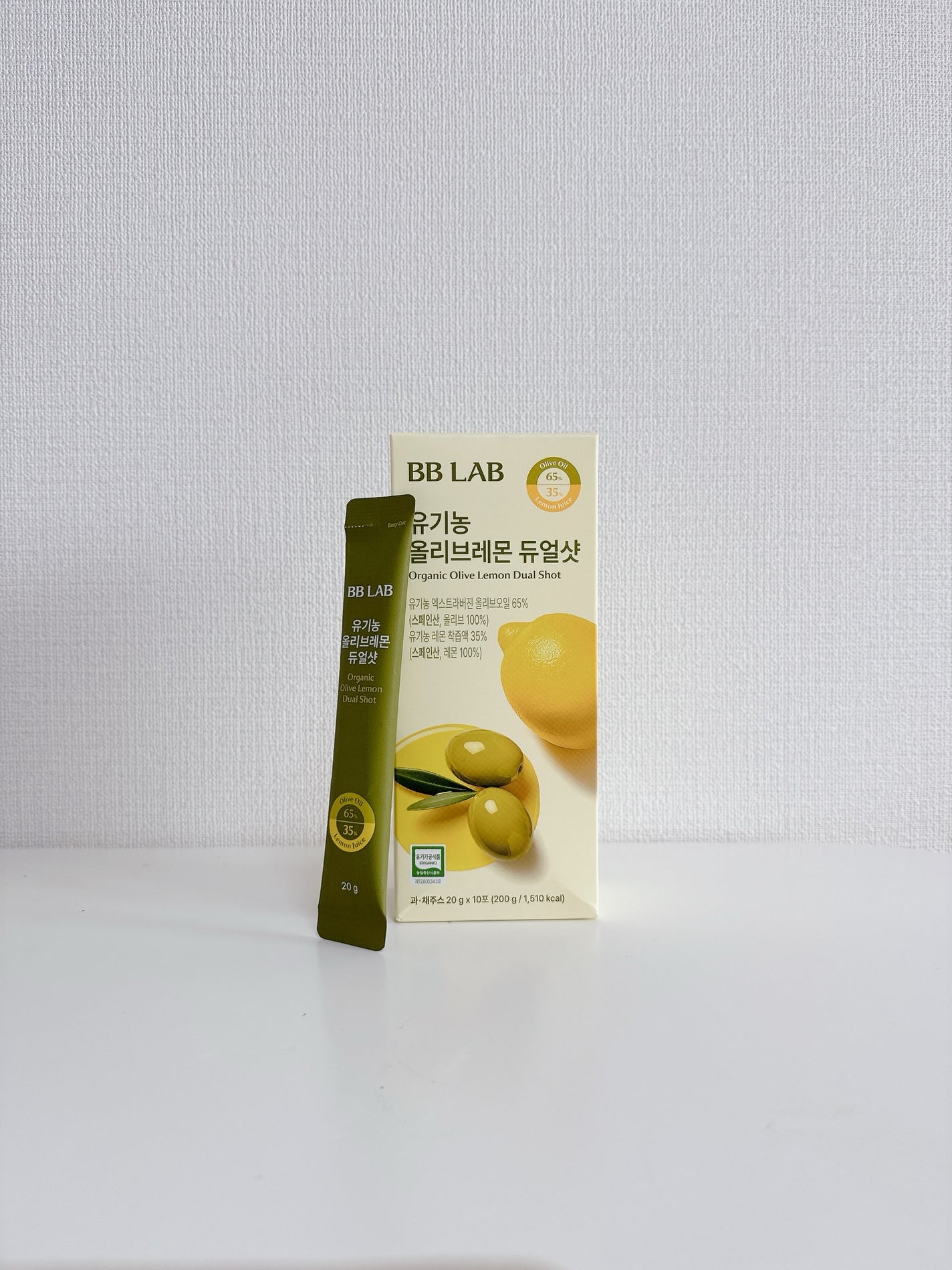 オーガニックオリーブレモンデュアルショット/BB LAB/美容サプリメントを使ったクチコミ(1枚目)