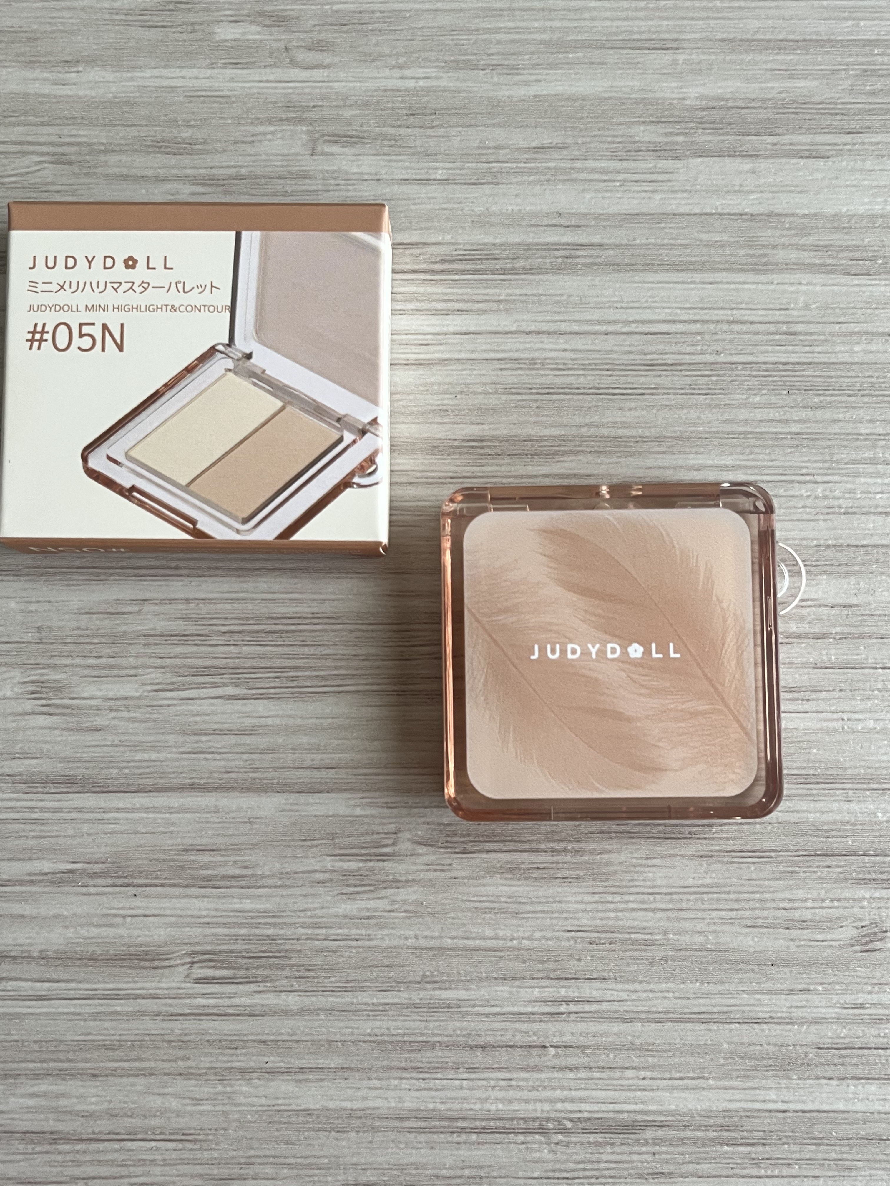 JUDYDOLL メリハリマスターパレット/JUDYDOLL/パウダーハイライトを使ったクチコミ（2枚目）