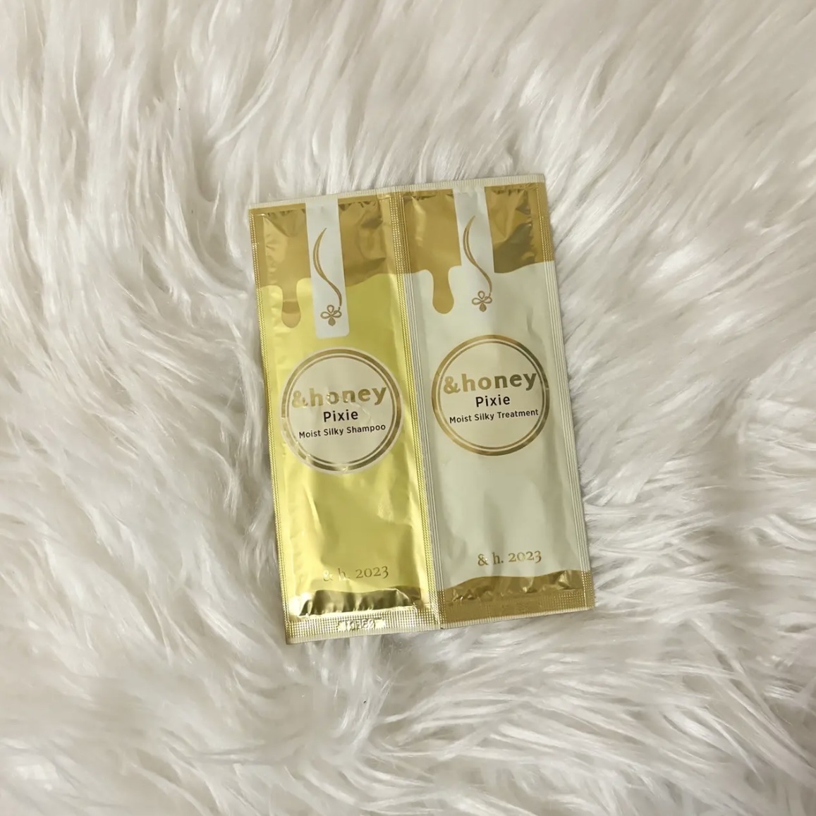 アンドハニー ピクシー モイストシルキー シャンプー1.0/ヘアトリートメント2.0/&honey/市販シャンプーを使ったクチコミ（1枚目）