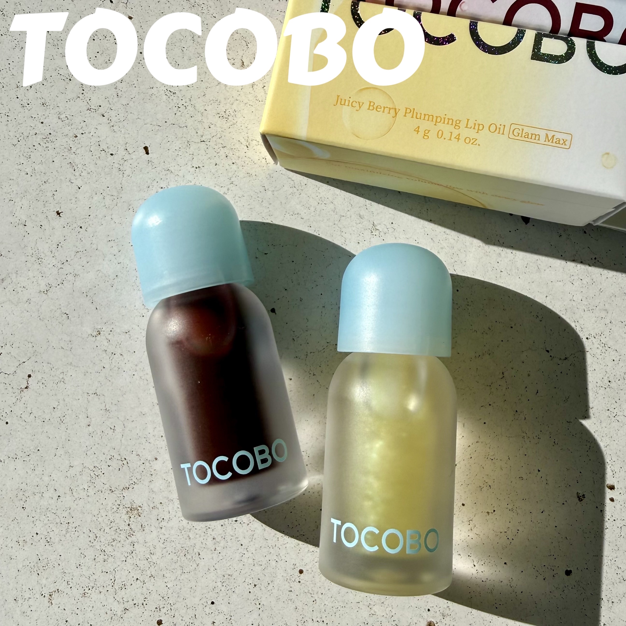 ジューシーベリープランピングリップオイル/TOCOBO/リップグロスを使ったクチコミ（1枚目）