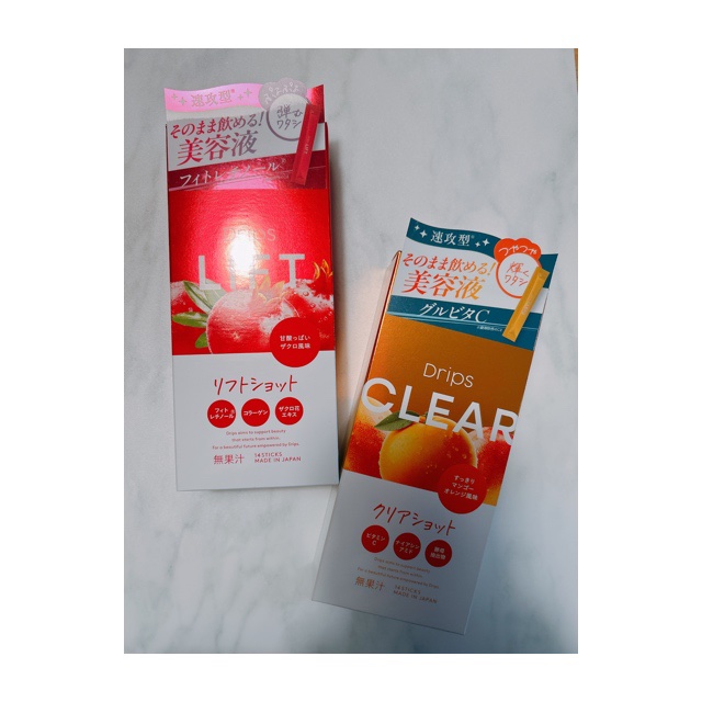 ドリップス クリアショット/Drips/美容ドリンクを使ったクチコミ（1枚目）