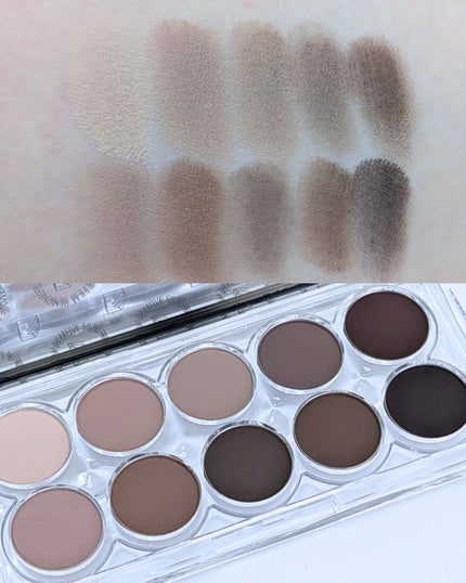 ライトオンアイズシャドウパレット/ルミル/アイシャドウパレットを使ったクチコミ(3枚目)