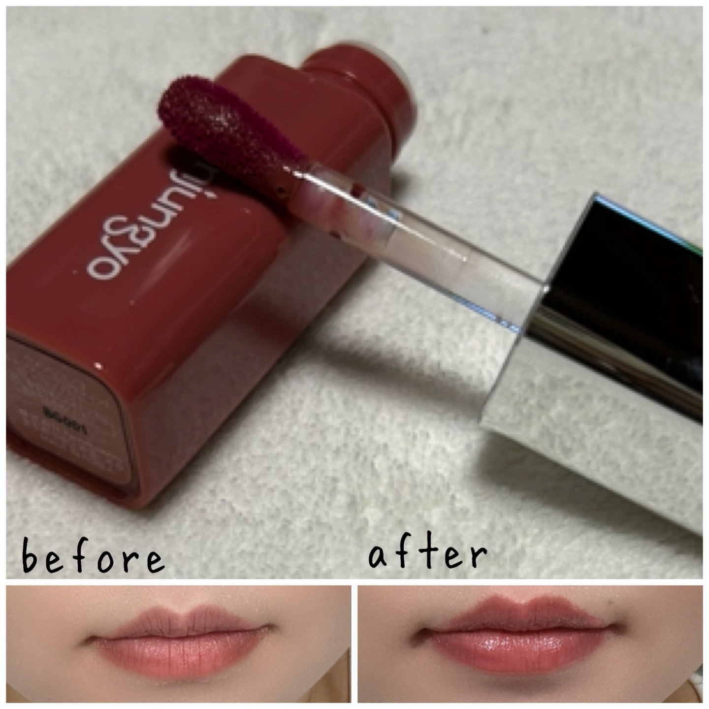 ウォンジョンヨ　キャンディーグロウティント/Wonjungyo/リップティントを使ったクチコミ（3枚目）