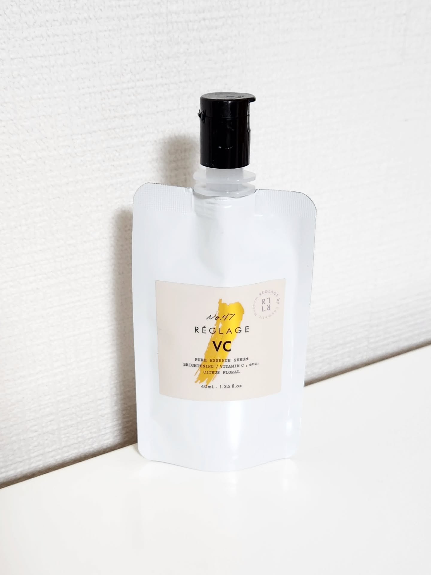 No.47 ピュアVCセラム 無香料/REGLAGE/美容液を使ったクチコミ（1枚目）