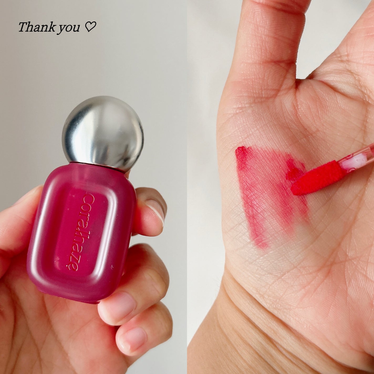 ベア ベルベット ティント/Coralhaze/リップティントを使ったクチコミ(1枚目)