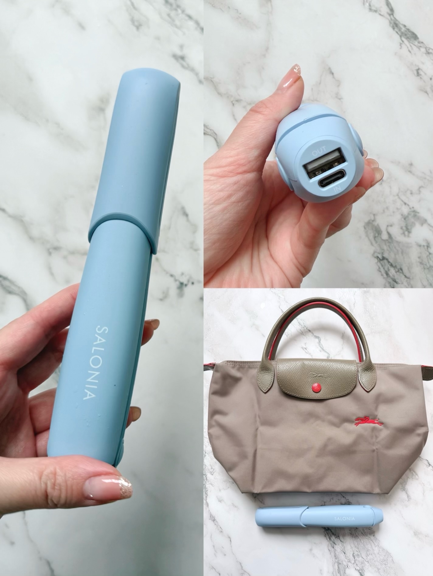 サロニア　コードレス ストレートヘアアイロン/SALONIA/ストレートアイロンを使ったクチコミ（3枚目）