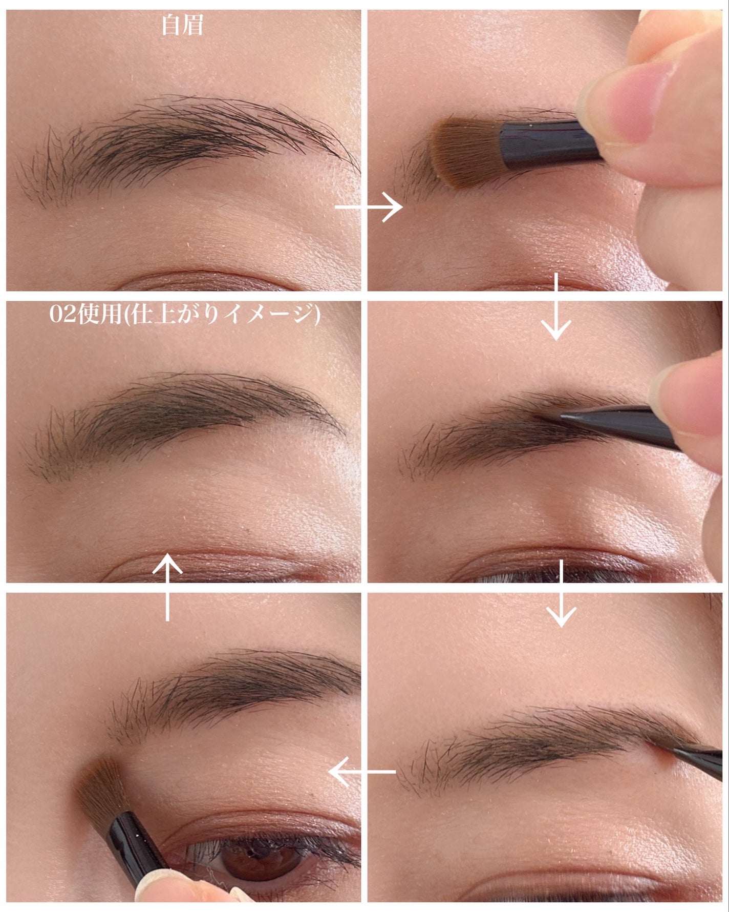 ゆかぴ on LIPS 「【CEZANNE】✔️アイブロウ&シェードパウダー左端のカラー..」(3枚目)