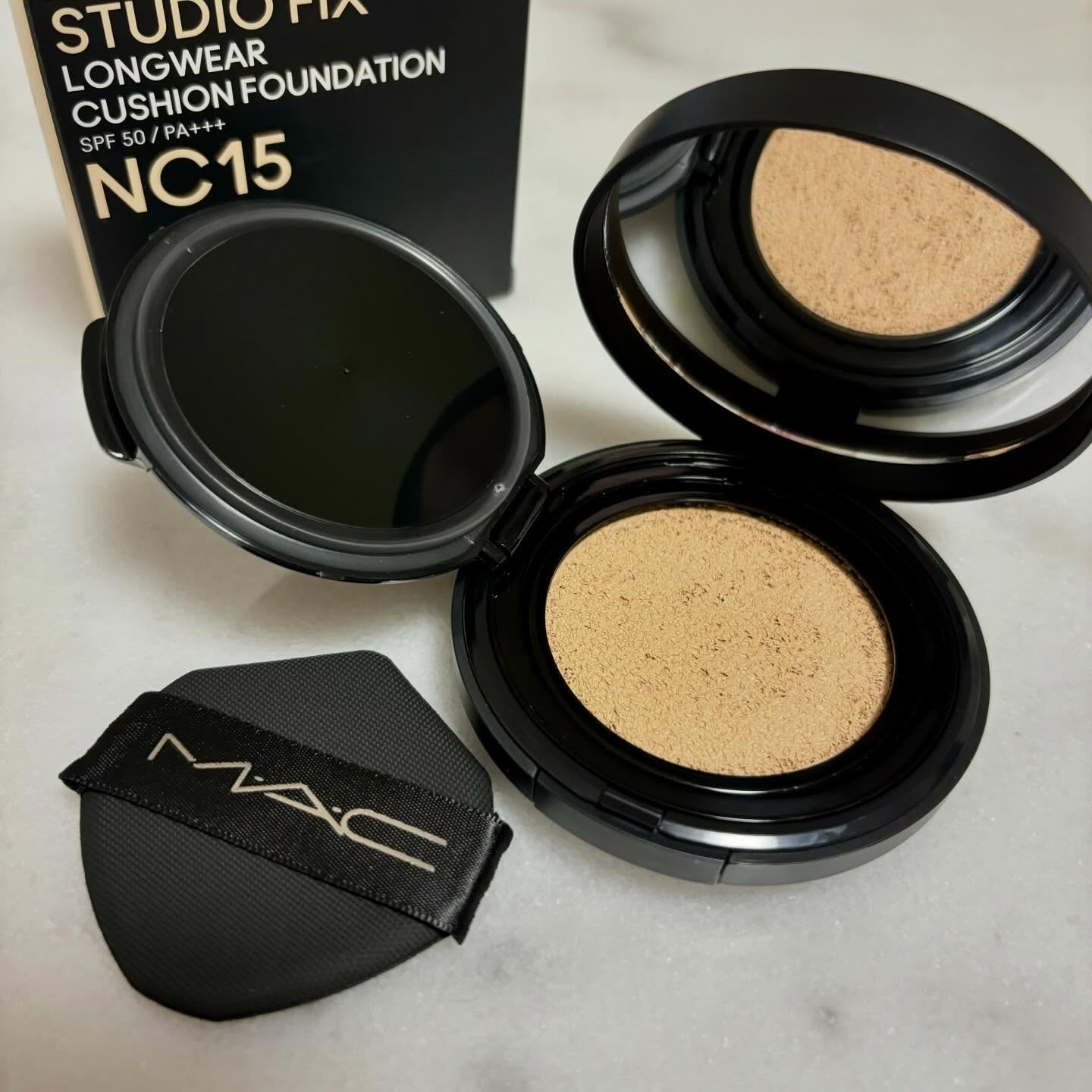 スタジオ フィックス ロングウエア クッション ファンデーション SPF 50/M・A・C/クッションファンデーションを使ったクチコミ（3枚目）