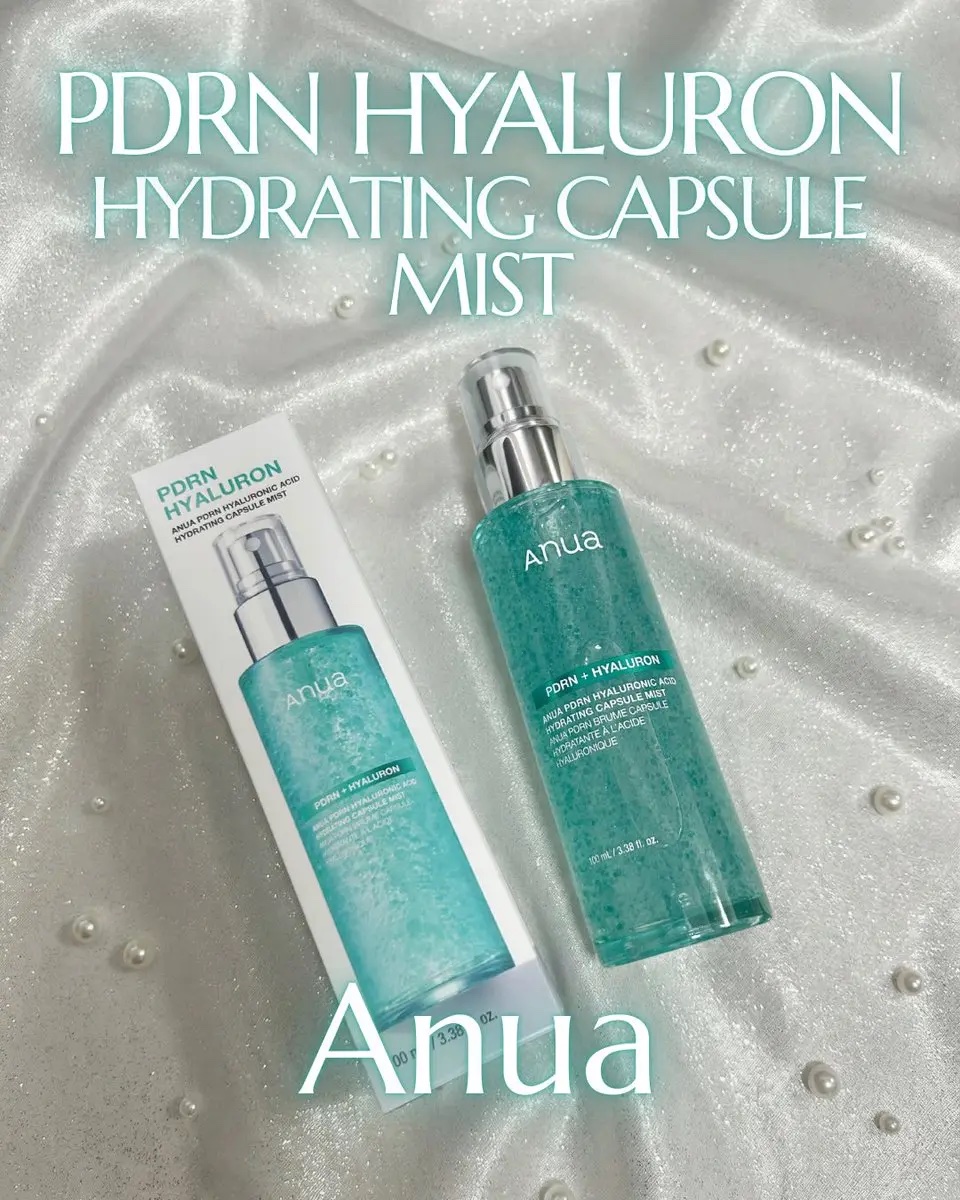 PDRNヒアルロン酸ハイドレイティングミスト/Anua/ミスト状化粧水を使ったクチコミ（1枚目）