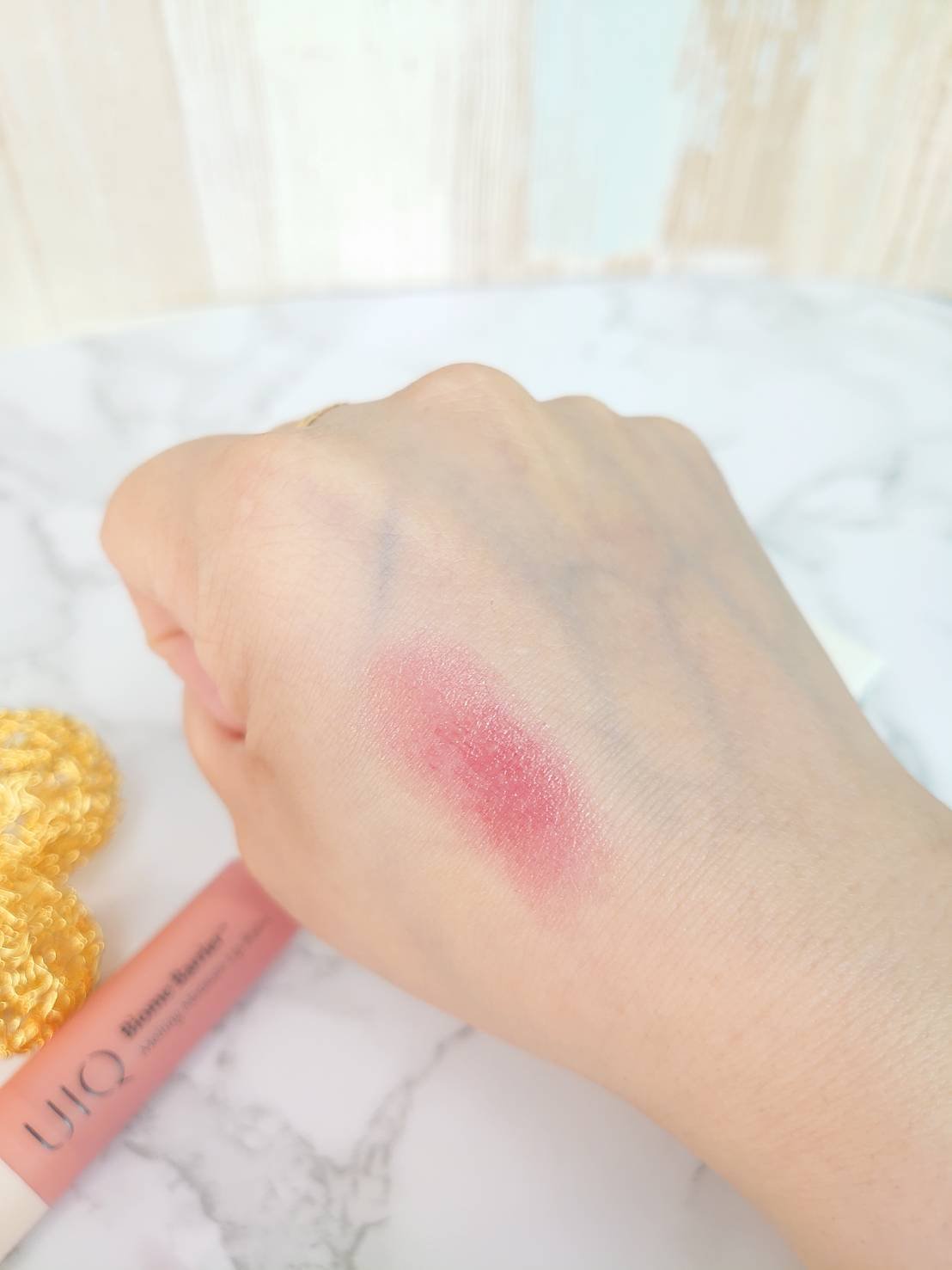 バイオームバリアメルティングモイスチャーリップバーム/UIQ/リップバームを使ったクチコミ（3枚目）