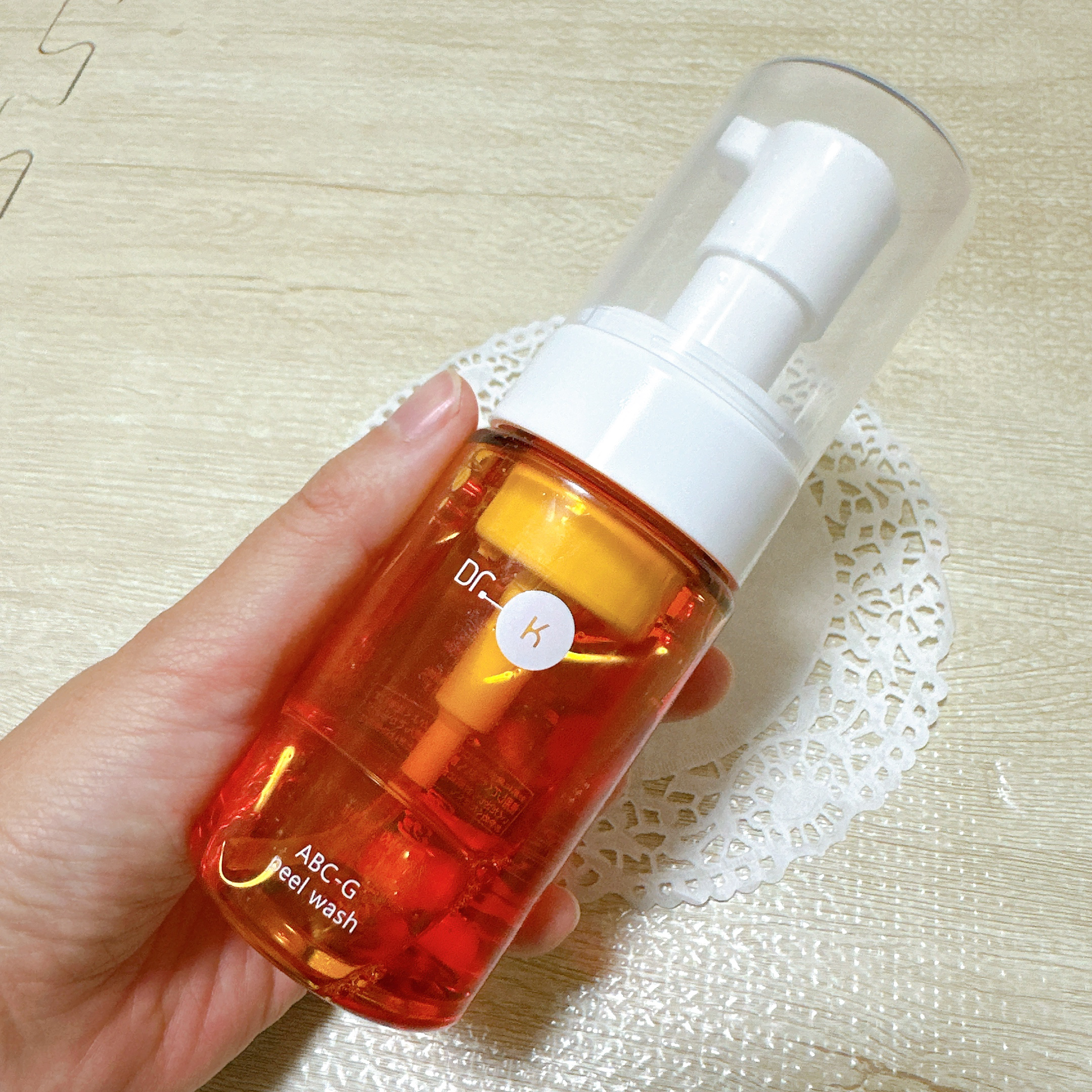 ABC-Gピールウォッシュ/ドクターケイ/泡洗顔を使ったクチコミ（2枚目）