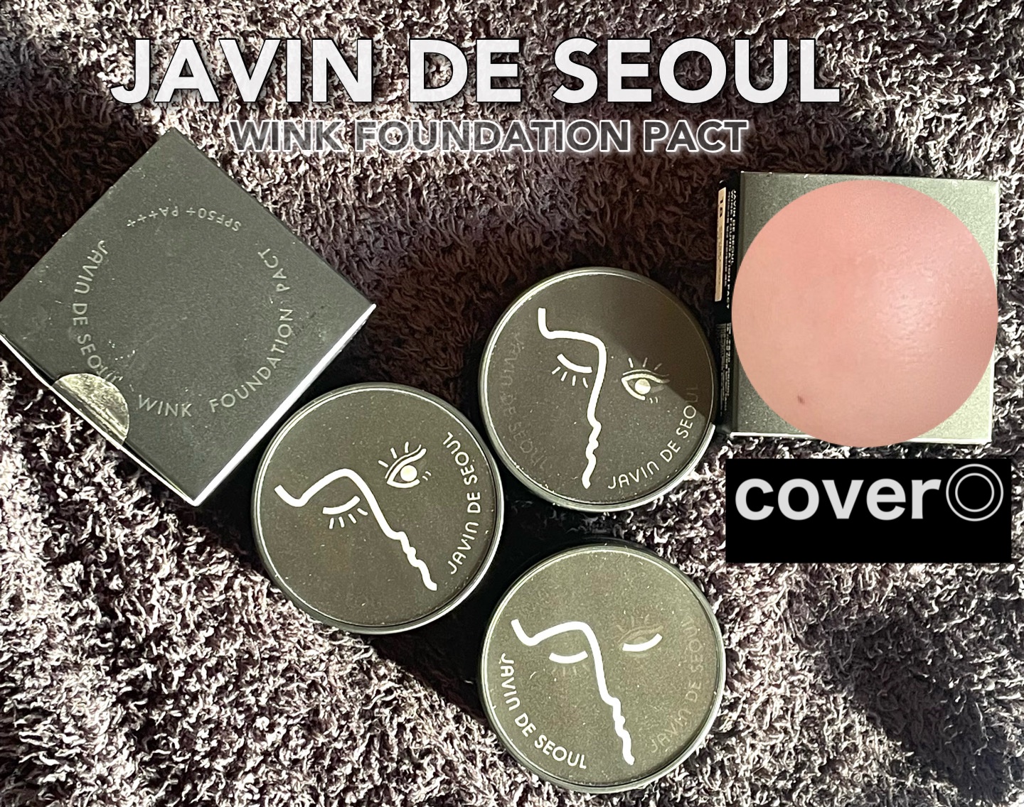 ジャビンドゥソウル ウインクファンデーションパクト/Javin De Seoul/クッションファンデーションを使ったクチコミ（1枚目）