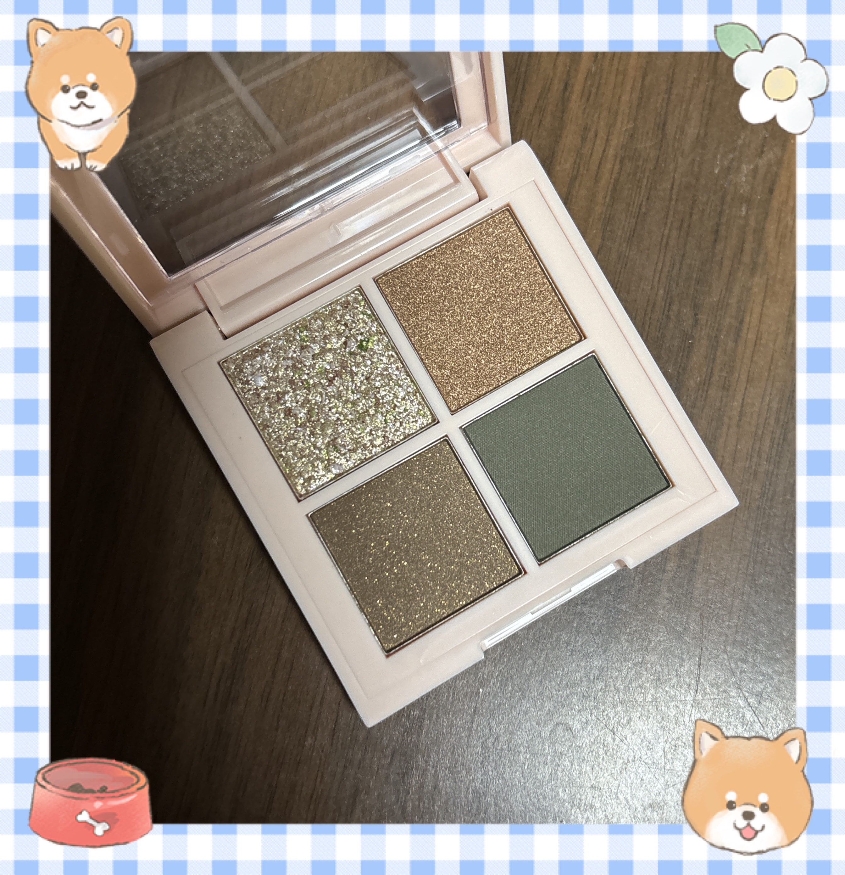 レブロン ダズル アイシャドウ クアッド/REVLON/アイシャドウパレットを使ったクチコミ（2枚目）