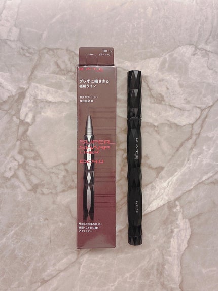 スーパーシャープライナーEX4.0/KATE/リキッドアイライナーを使ったクチコミ(1枚目)