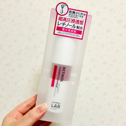 unlabel Rエッセンスのクチコミ「【使った商品】
unlabel Rエッセンス
【商品の特徴】
乾燥による小じわを目立たなくす.....」(2枚目)