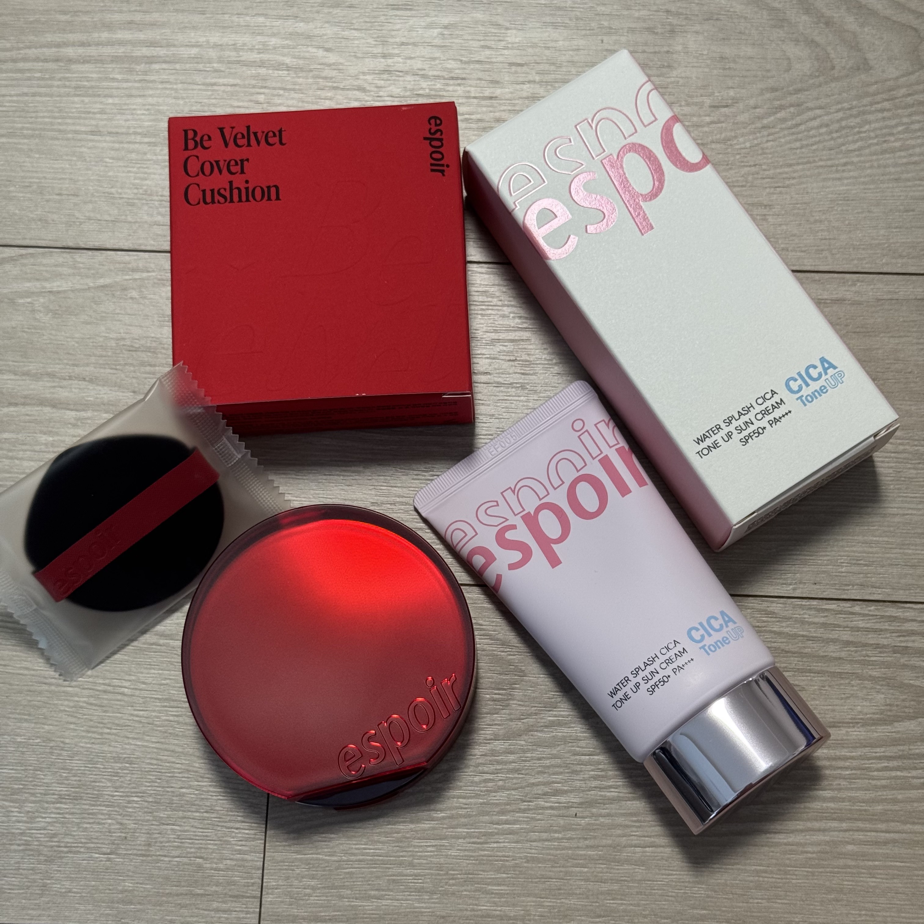 ウォータースプラッシュシカトーンアップクリーム/espoir/化粧下地を使ったクチコミ（1枚目）