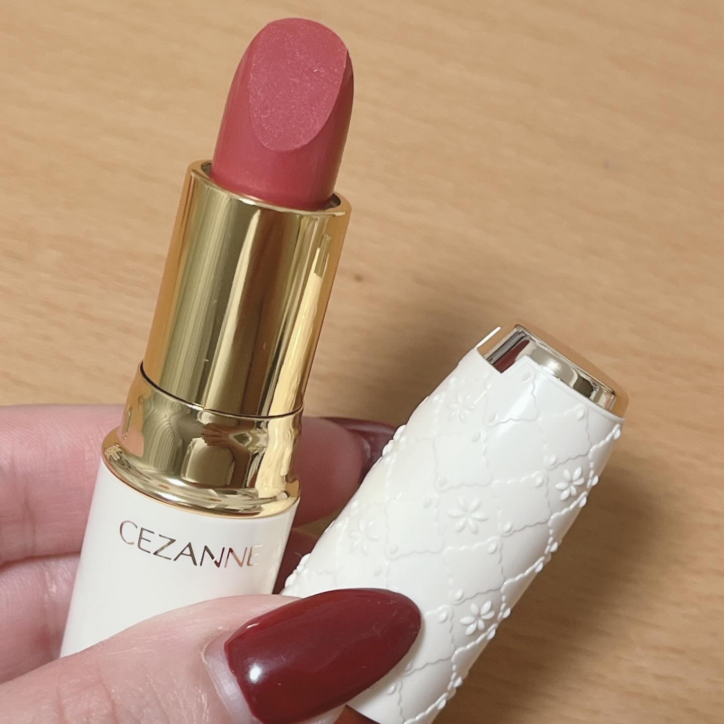 ラスティング リップカラーN/CEZANNE/口紅を使ったクチコミ（2枚目）