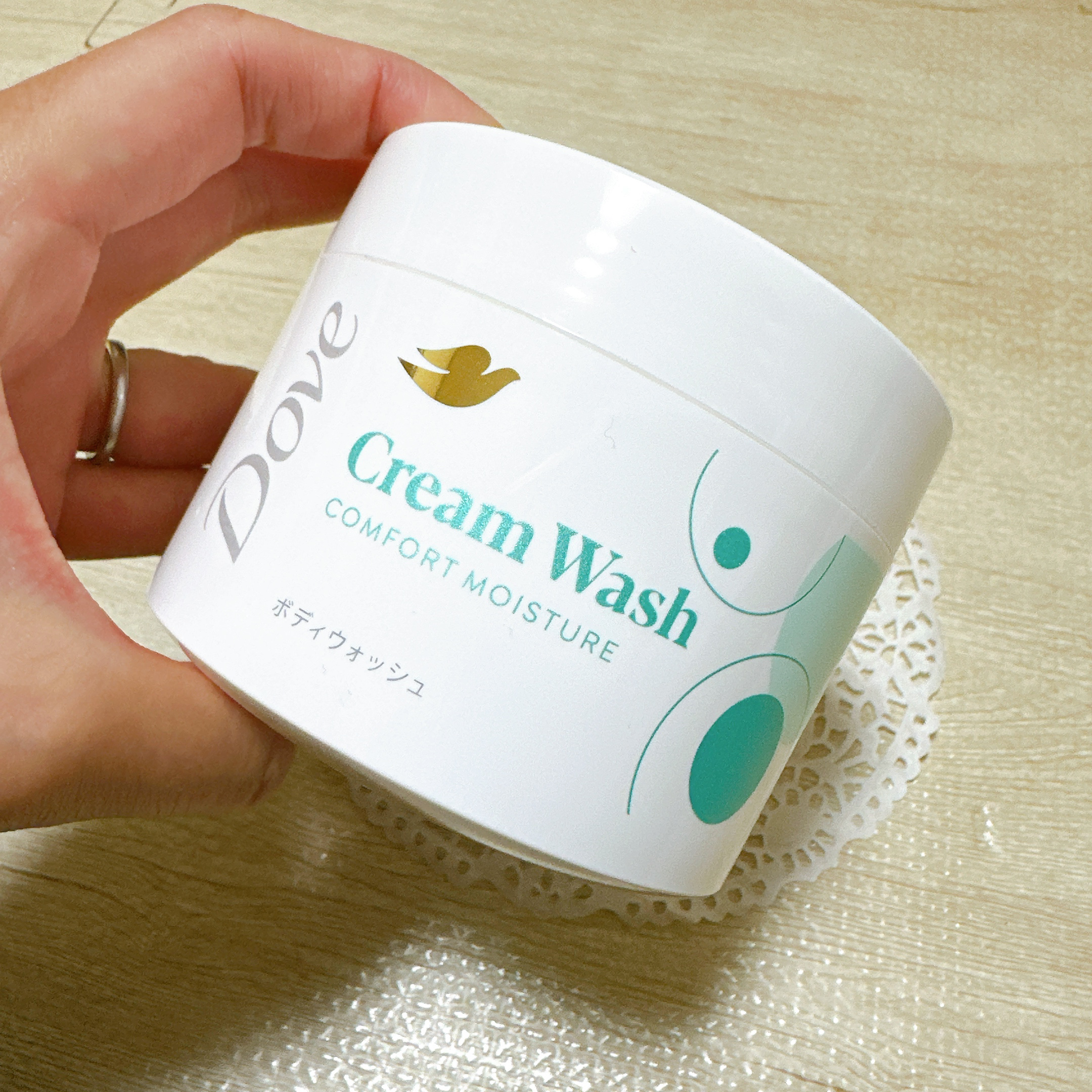 ダヴ クリームボディウォッシュ コンフォートモイスチャー/ダヴ/ボディソープを使ったクチコミ（2枚目）