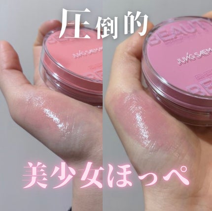 アーティストクッションブラッシュ/JUNG SAEM MOOL/リキッドチークを使ったクチコミ(1枚目)