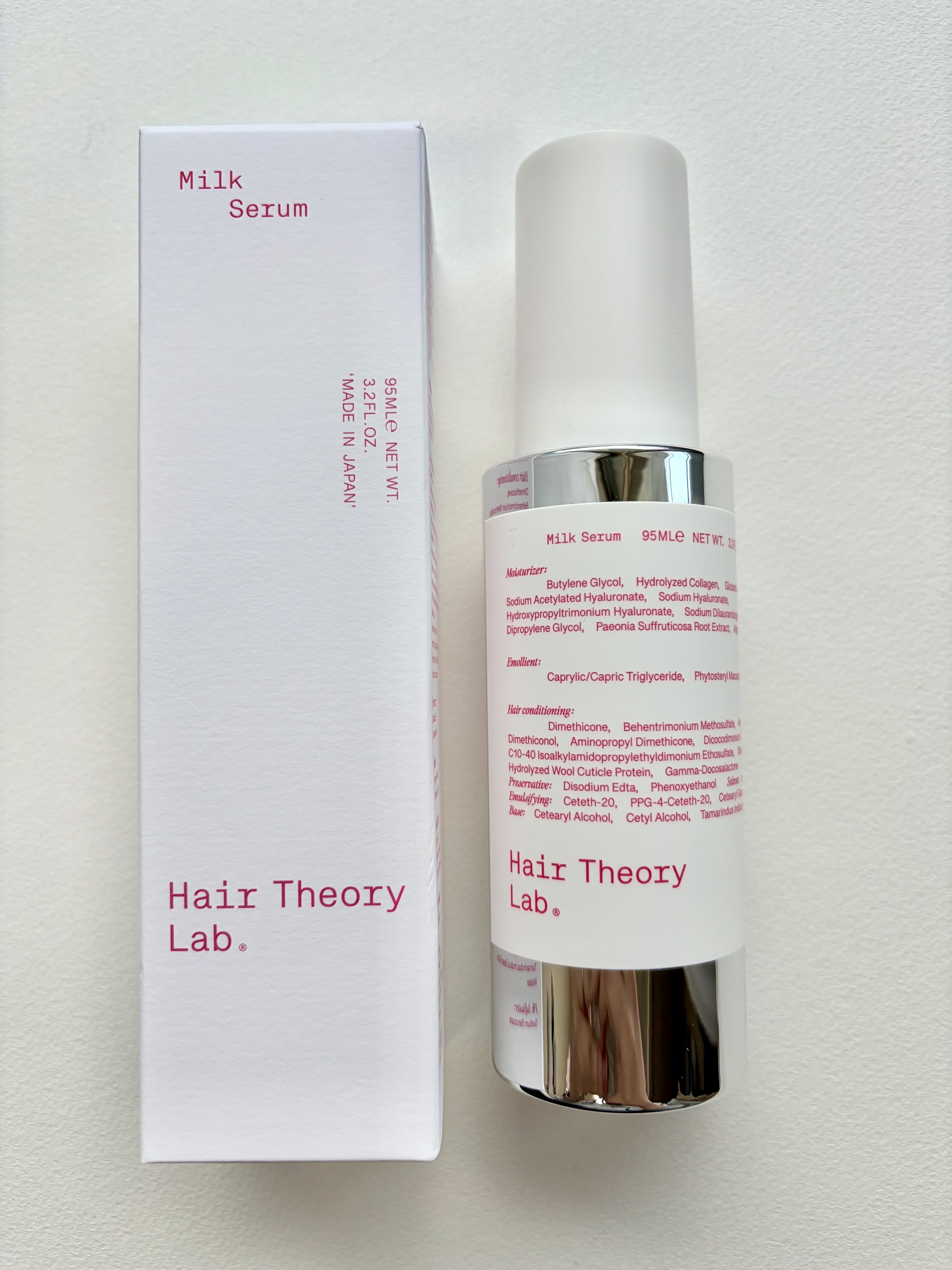 ヘアセオリーラボ ヘアミルクセラム ロゼ/Hair Theory Lab®/アウトバストリートメントを使ったクチコミ（1枚目）