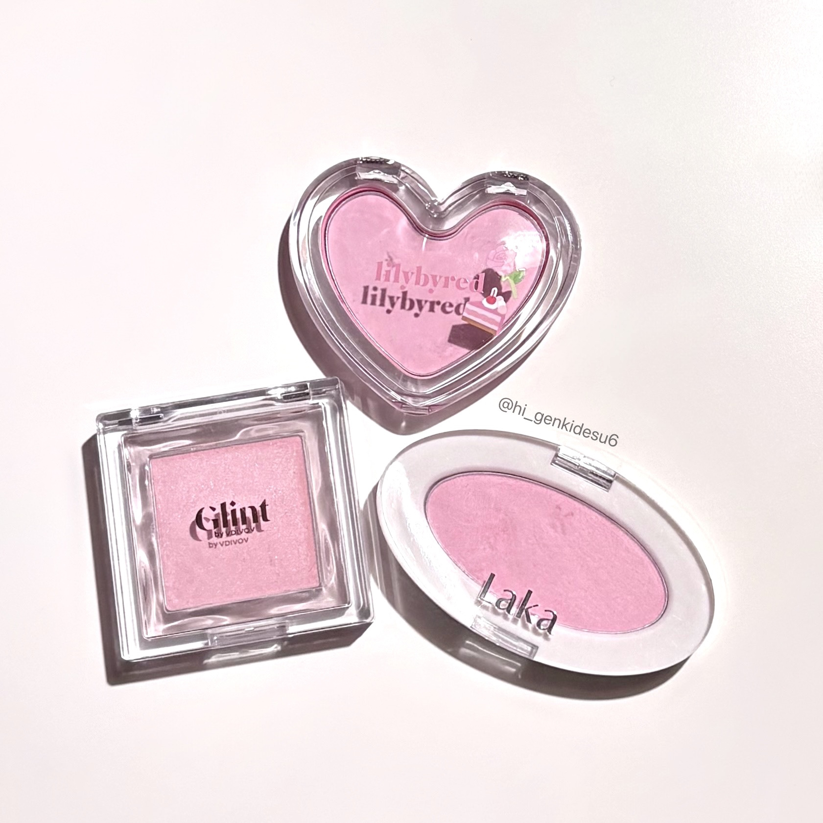 ベイクドブラッシュ/Glint/パウダーチークを使ったクチコミ（1枚目）