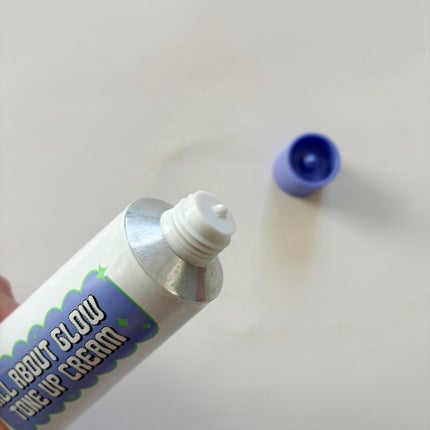 オールアバウトグロウトーンアップクリーム/CHASIN'RABBITS/化粧下地を使ったクチコミ(3枚目)