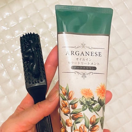アルガネーゼ オイルインカラートリートメント/ウィルミナ/ヘアカラーを使ったクチコミ(2枚目)