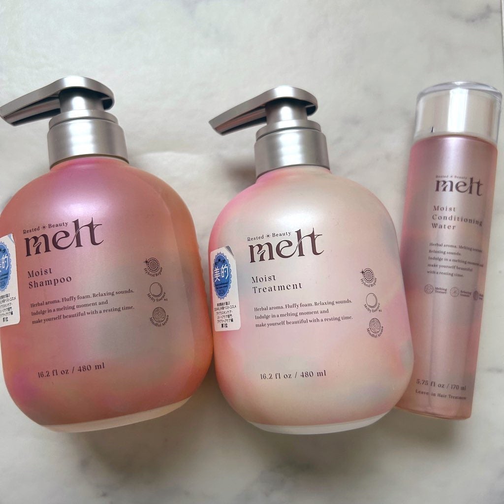 メルト モイストシャンプー/トリートメント/melt/市販シャンプーを使ったクチコミ(1枚目)