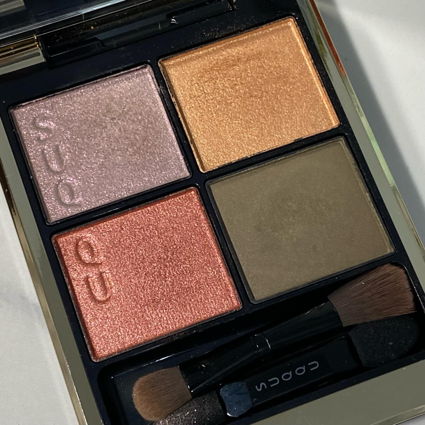 シグニチャー カラー アイズ/SUQQU/アイシャドウパレットを使ったクチコミ（2枚目）