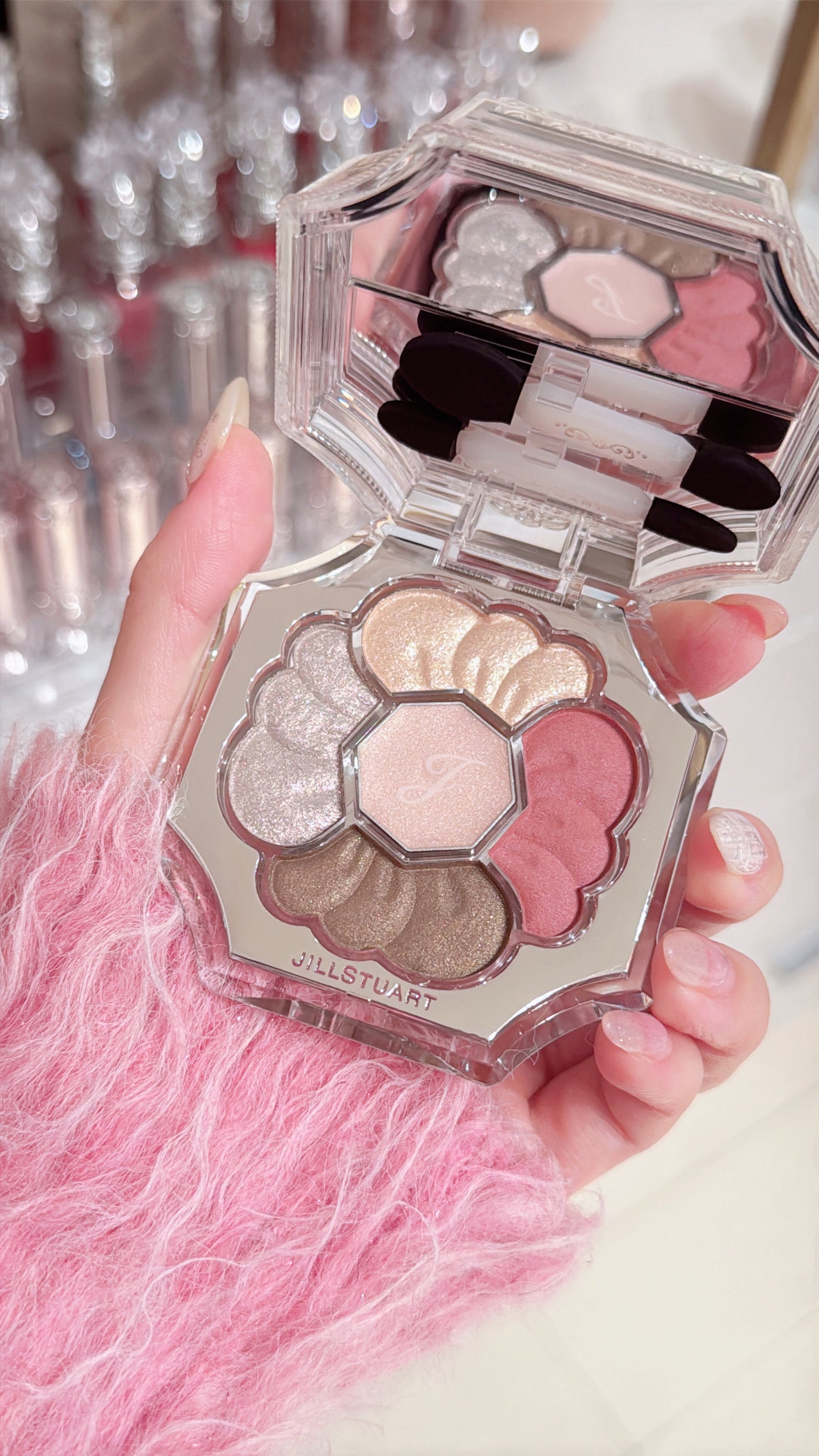 ジルスチュアート ドレスドブルーム アイズ/JILL STUART/アイシャドウパレットを使ったクチコミ(4枚目)