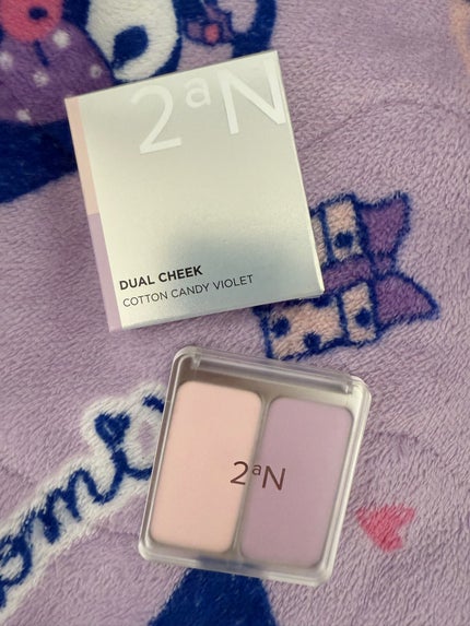 デュアルチーク 【旧】01 コットンキャンディバイオレット/2aN/パウダーチークの画像